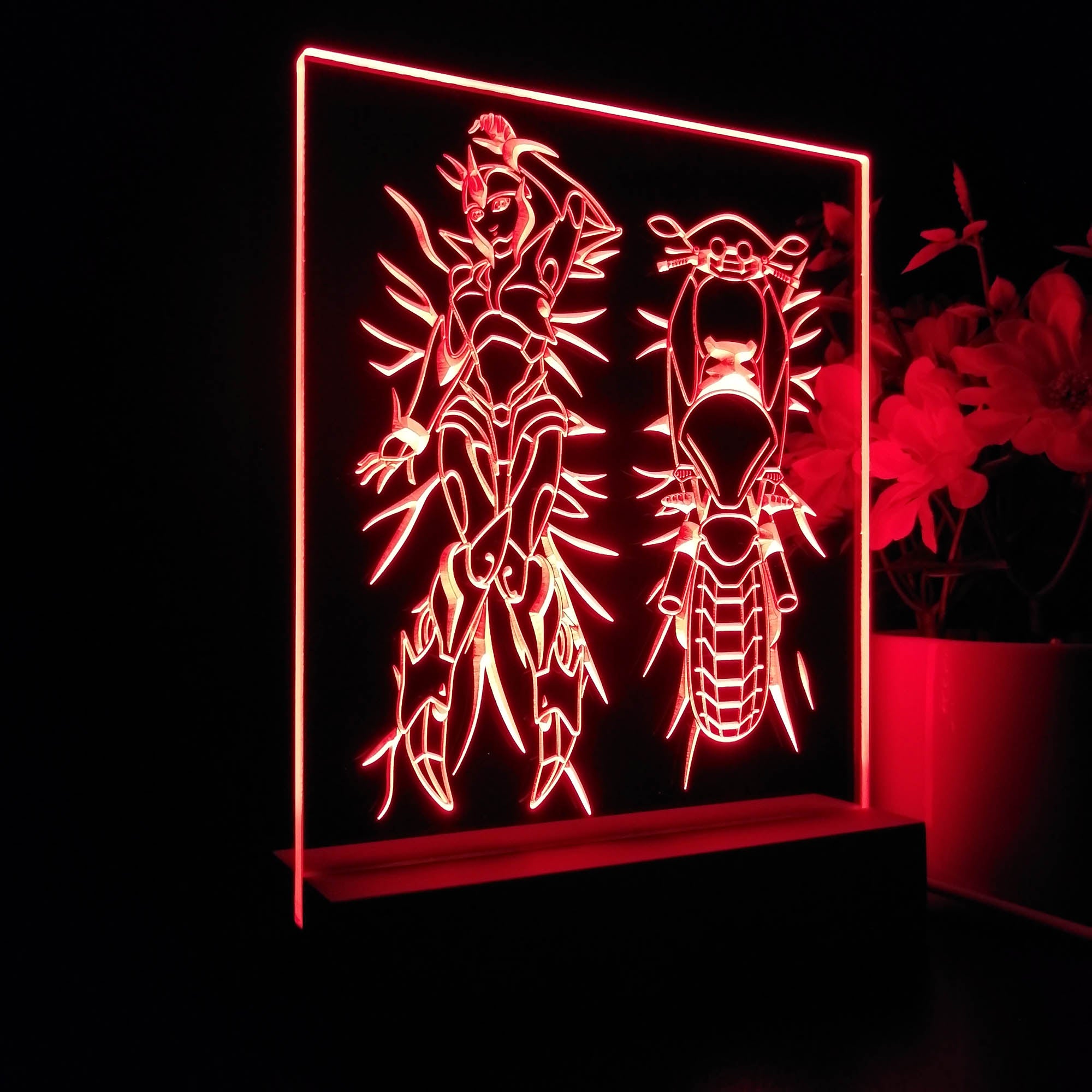 Transformers Arcee Motorcycle 3D Neon LED Night Light Sign