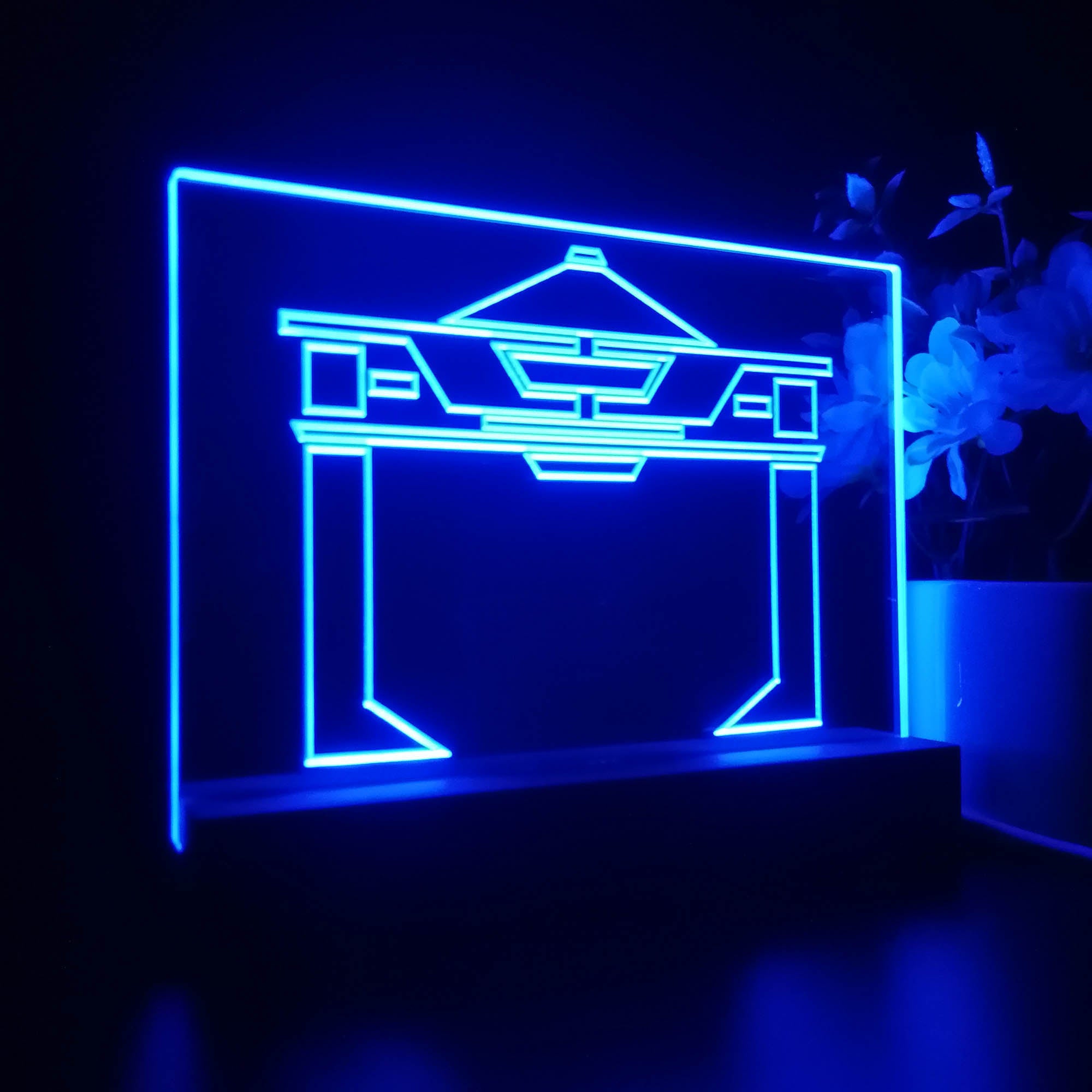 Tron Recognizer 3D Neon LED Night Light Sign