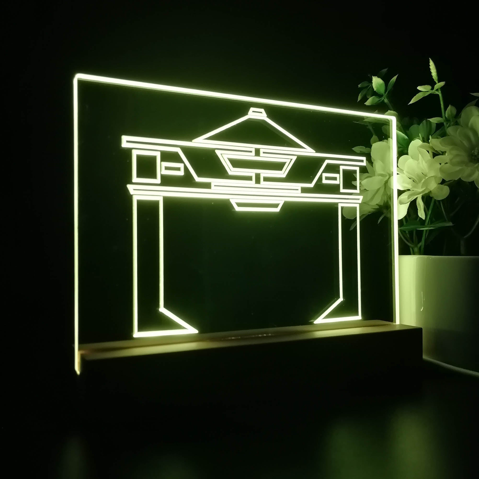 Tron Recognizer 3D Neon LED Night Light Sign