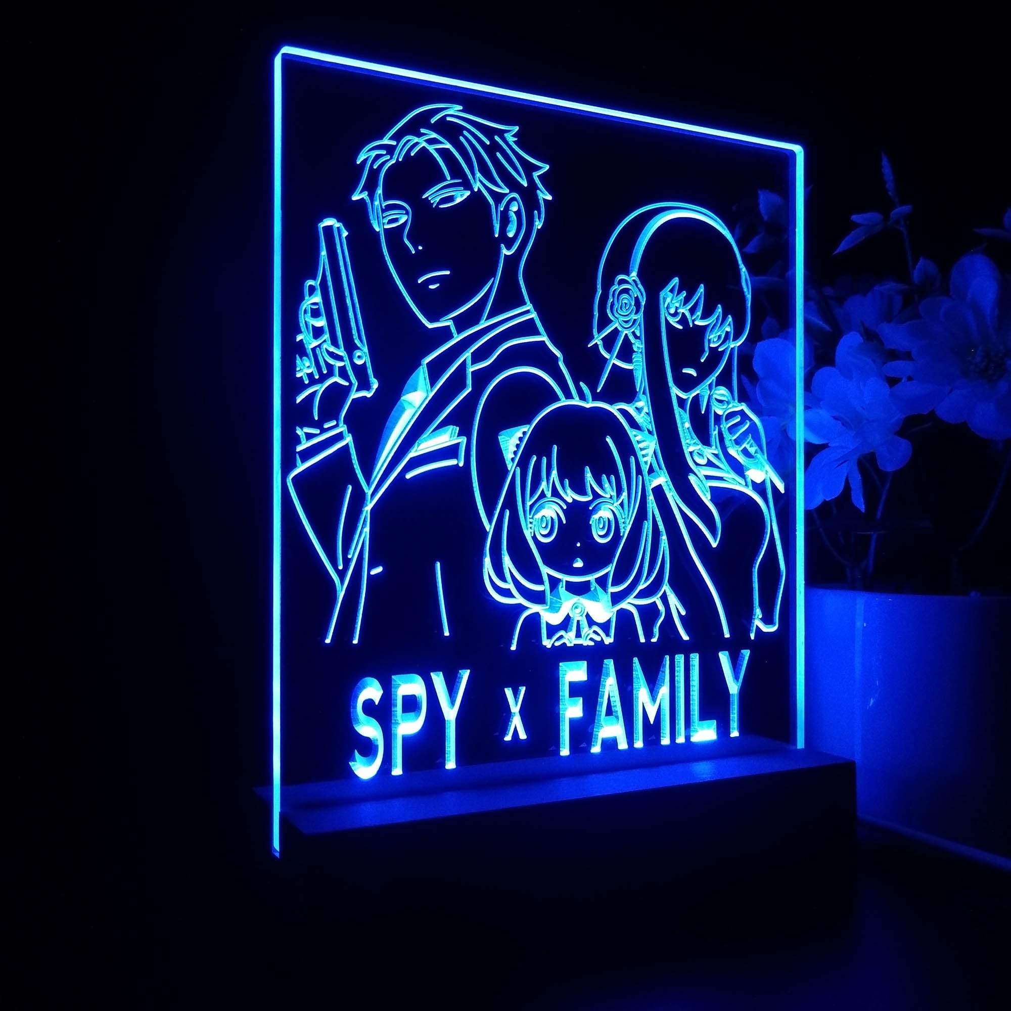 Spy X Family Anya 3D Neon LED Night Light Sign