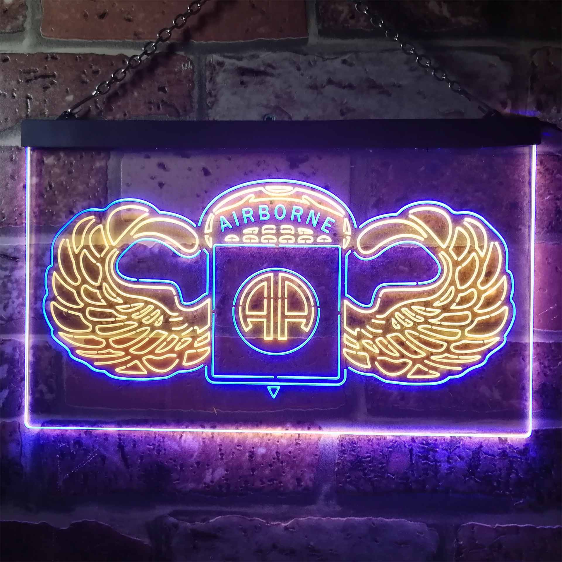 Airborne Neon LED Sign