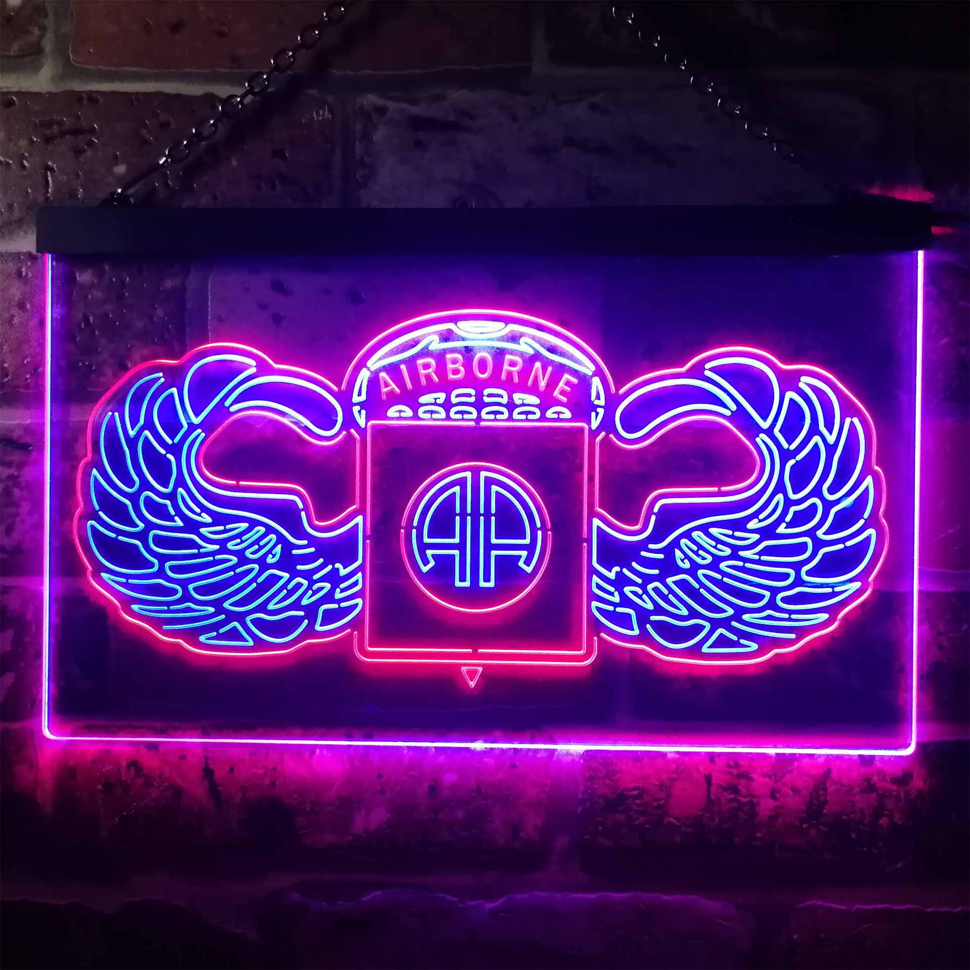 Airborne Neon LED Sign