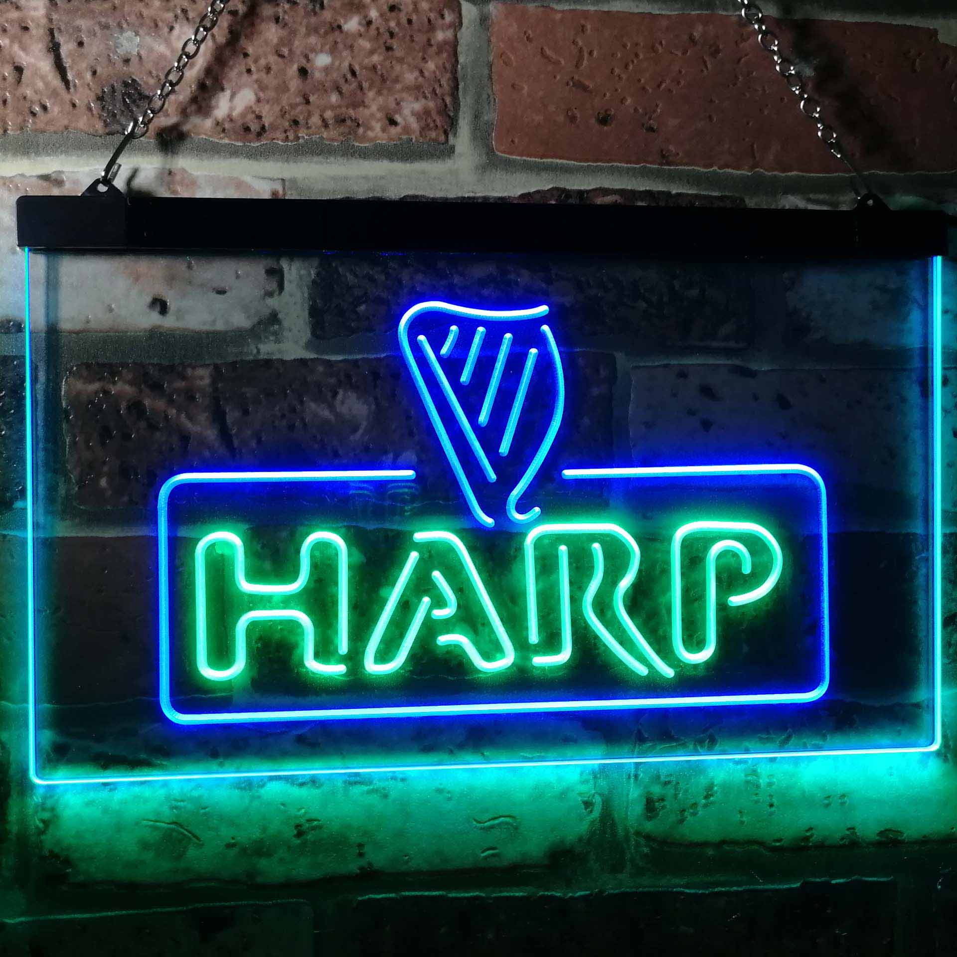 Harp Beer Bar Neon LED Sign