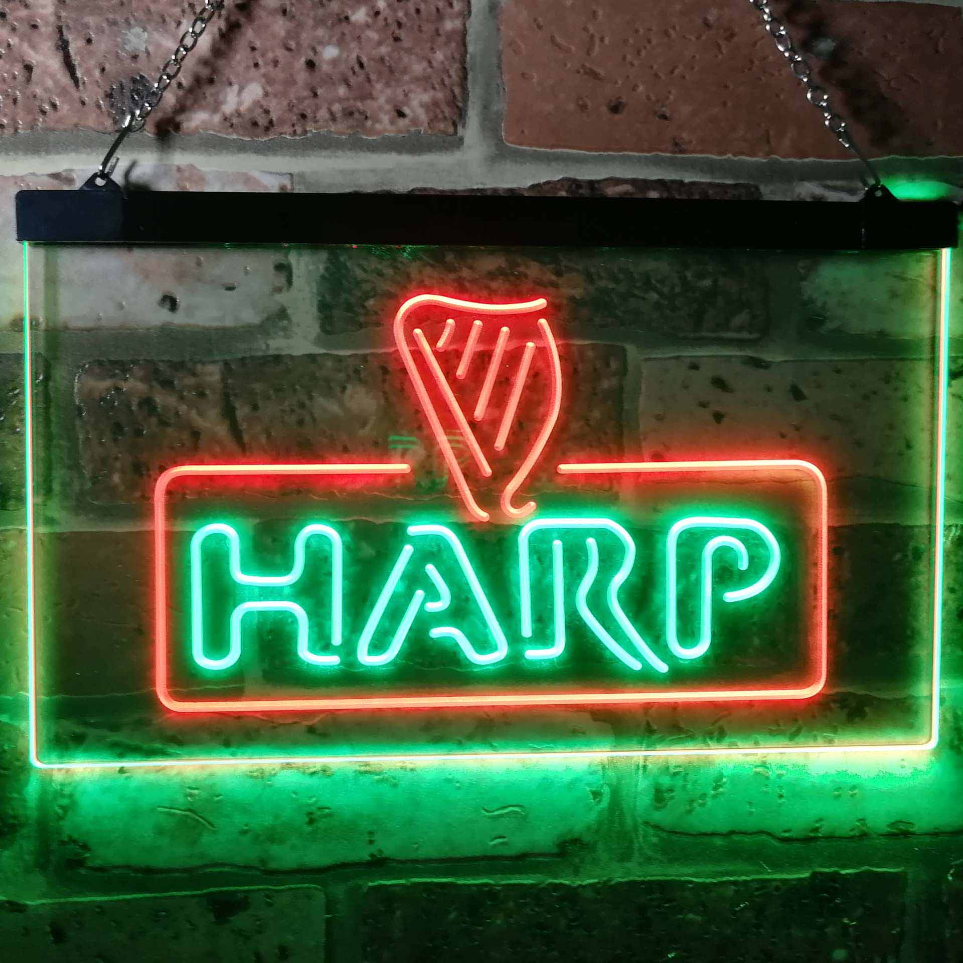 Harp Beer Bar Neon LED Sign