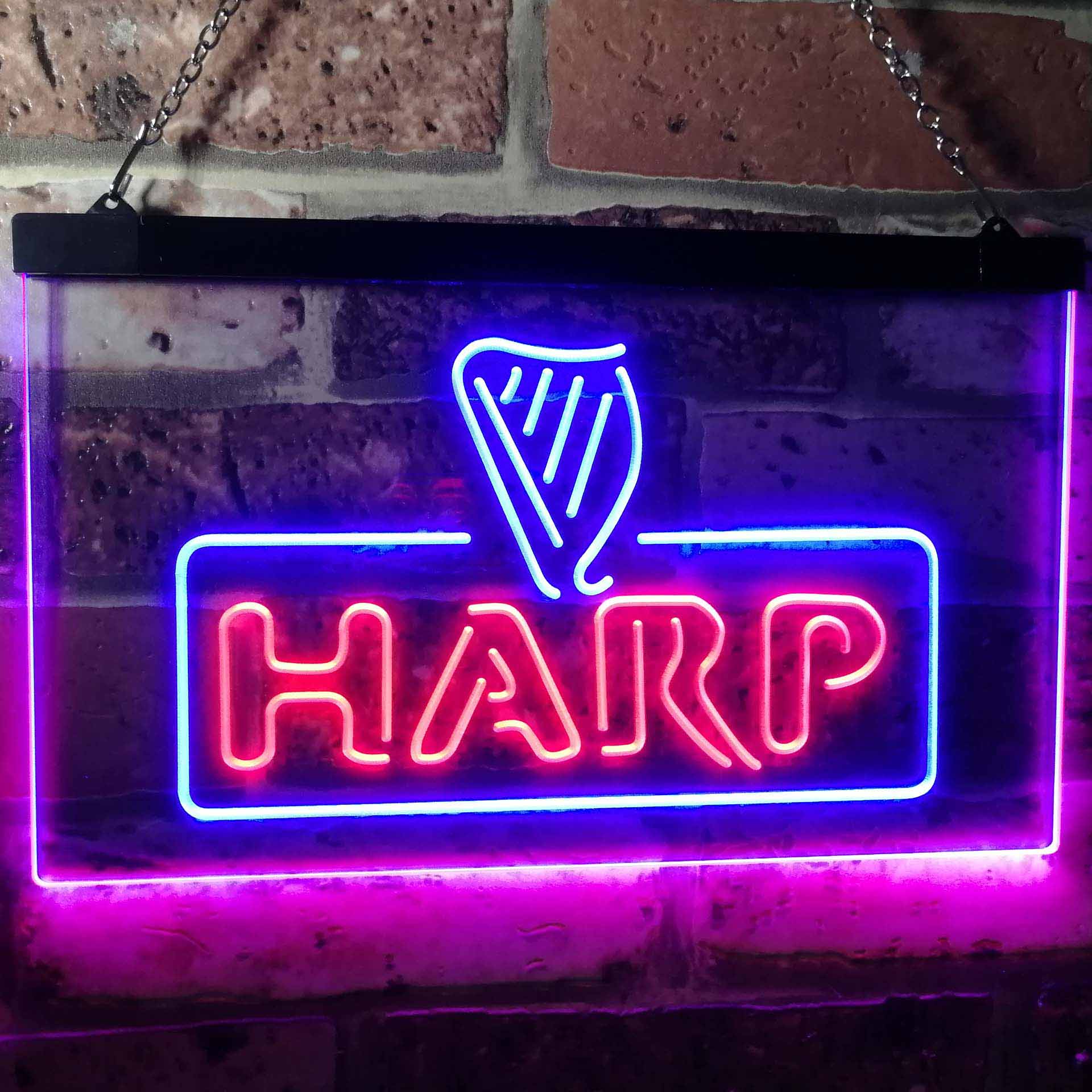 Harp Beer Bar Neon LED Sign