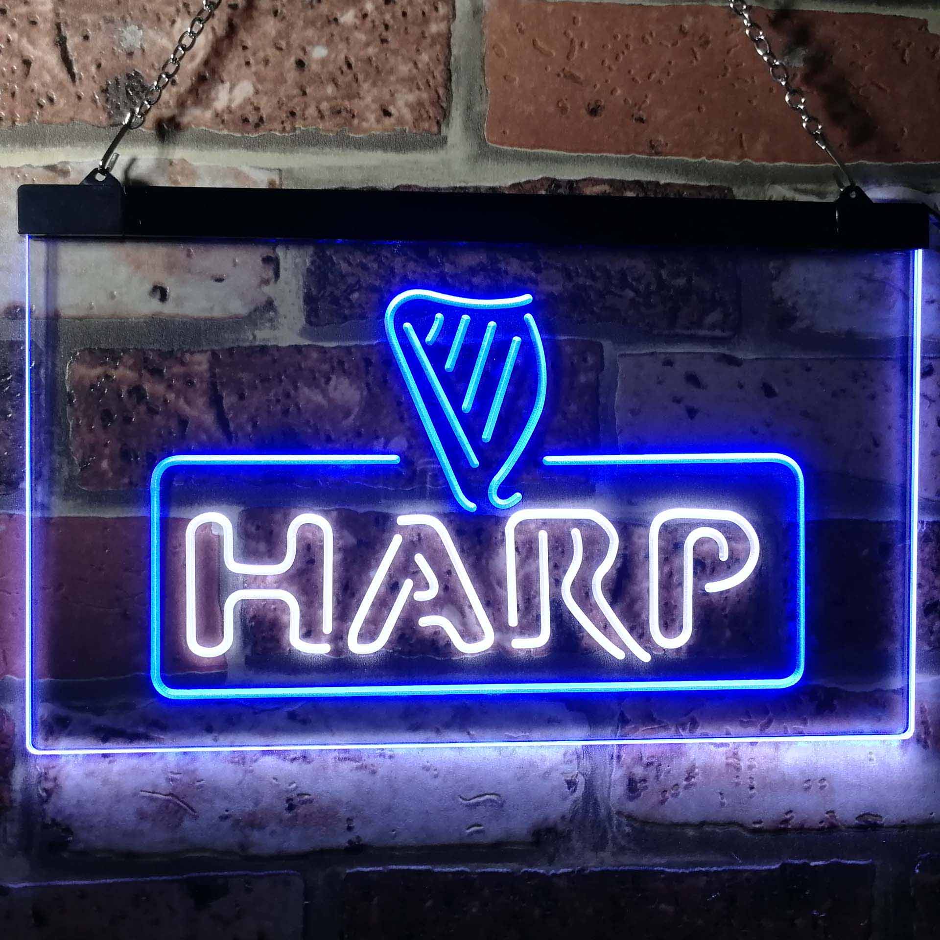 Harp Beer Bar Neon LED Sign