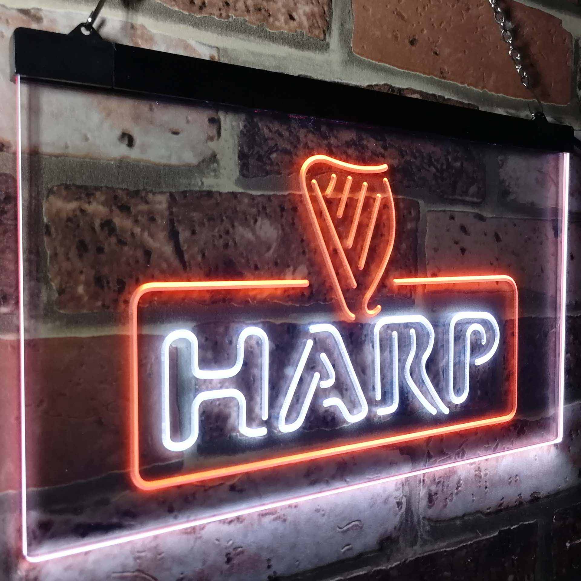 Harp Beer Bar Neon LED Sign