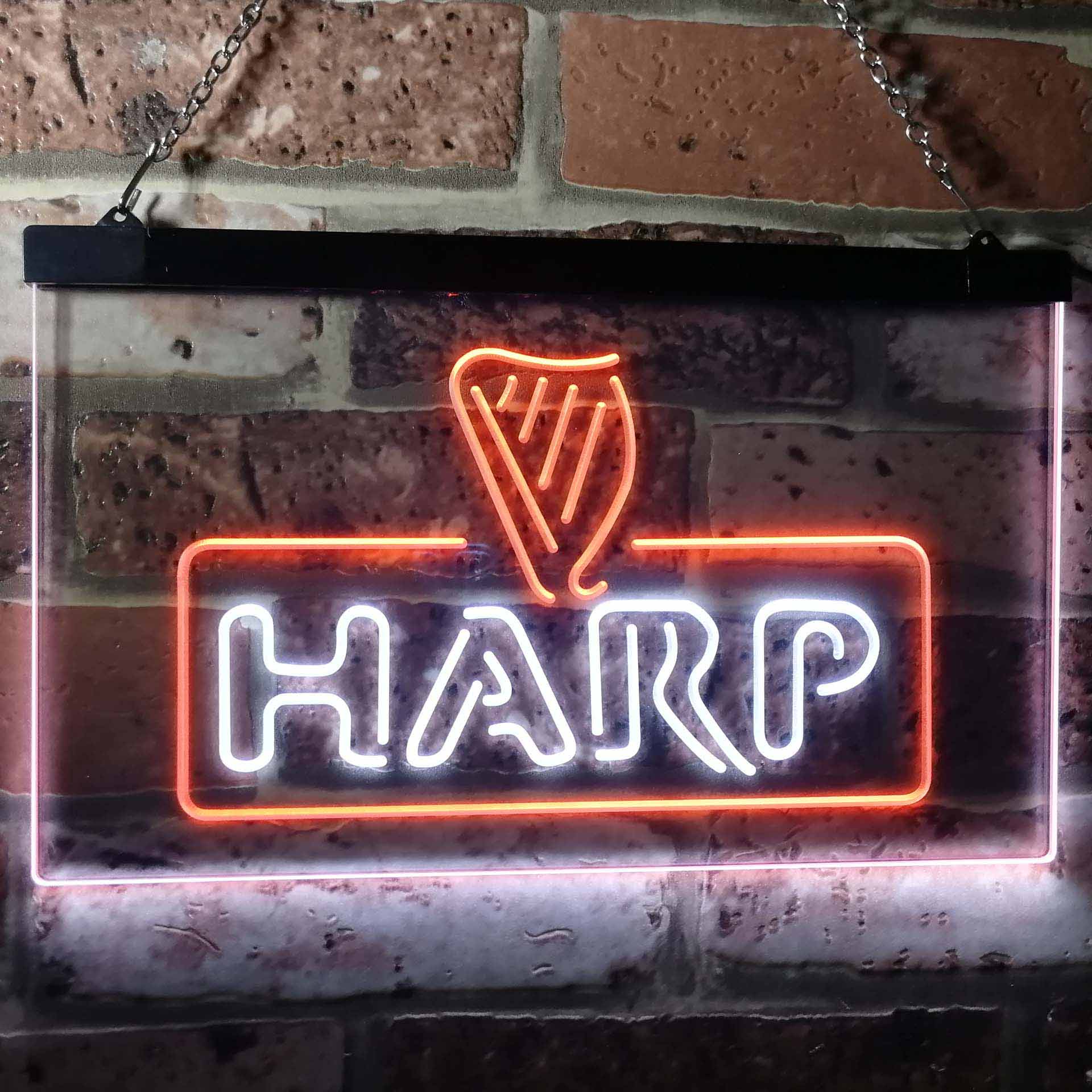 Harp Beer Bar Neon LED Sign