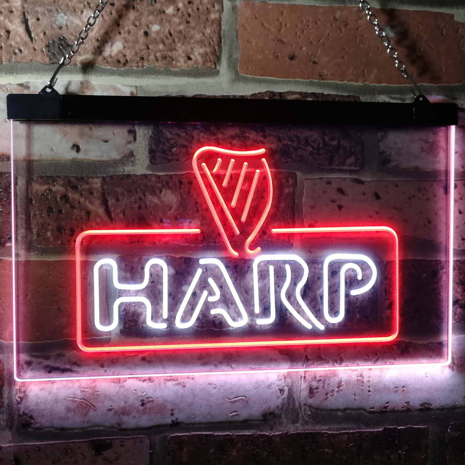 Harp Beer Bar Neon LED Sign