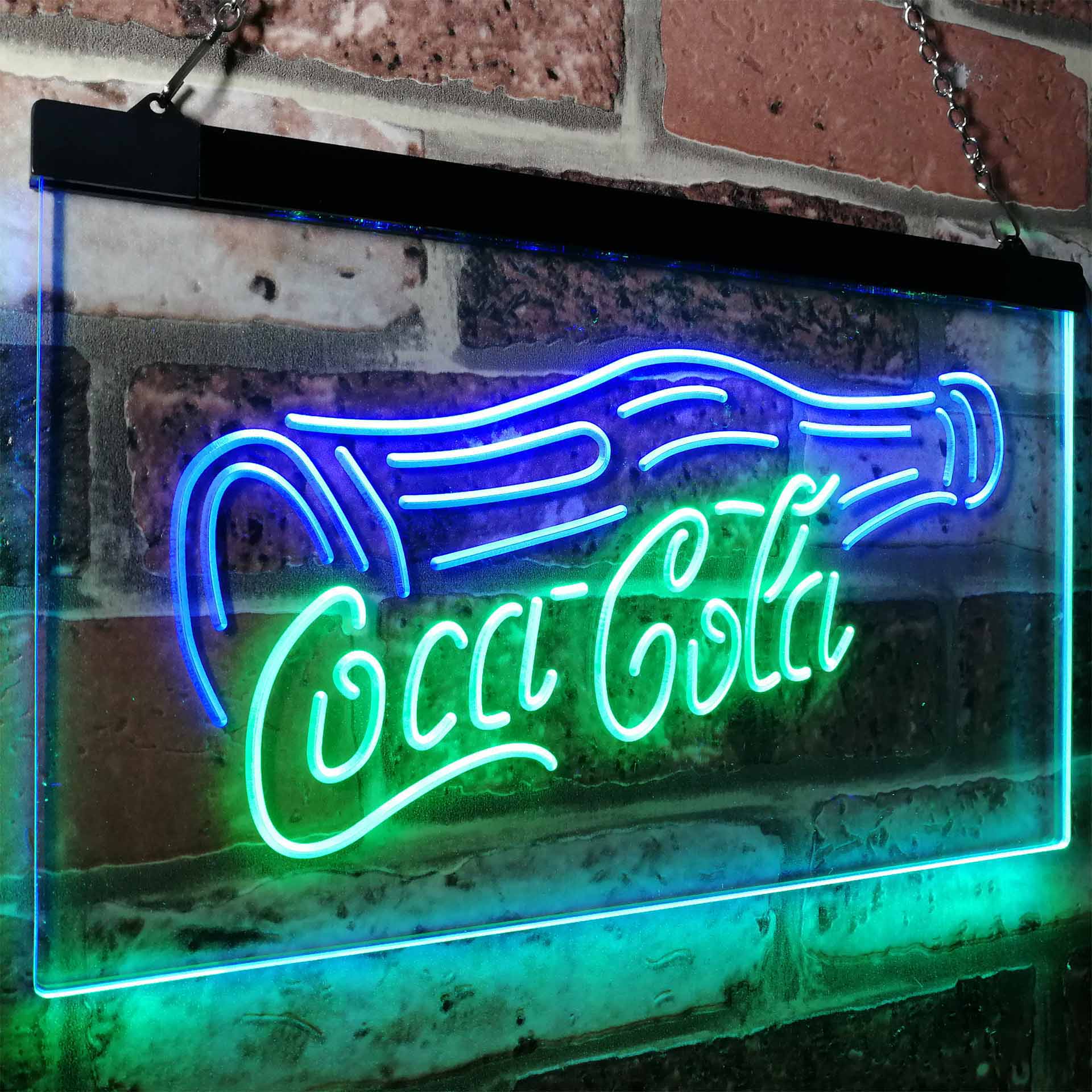 Coca Cola Bottle Drink Bar Neon LED Sign