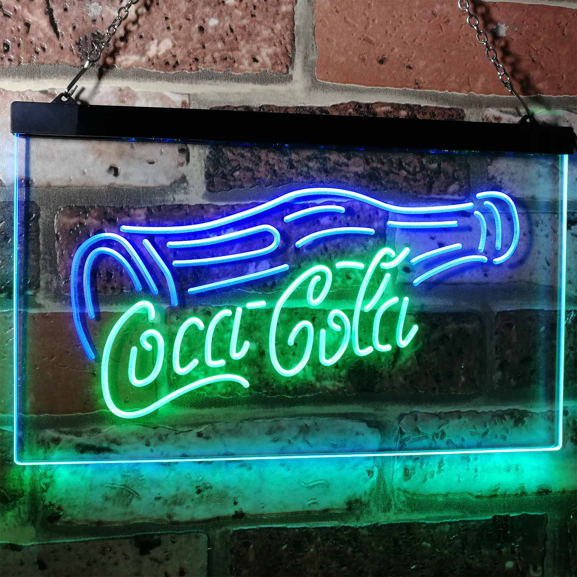 Coca Cola Bottle Drink Bar Neon LED Sign