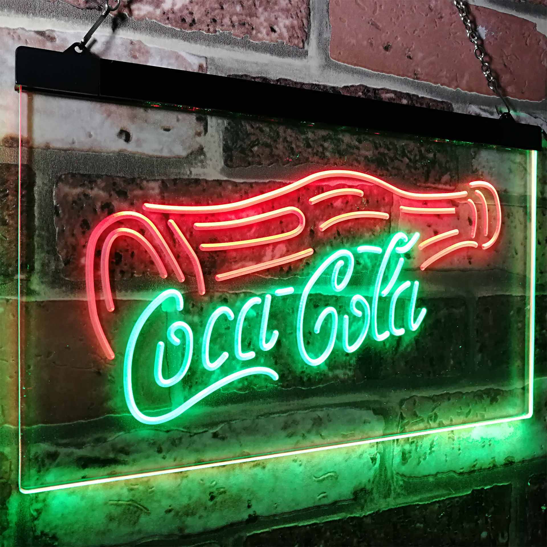 Coca Cola Bottle Drink Bar Neon LED Sign