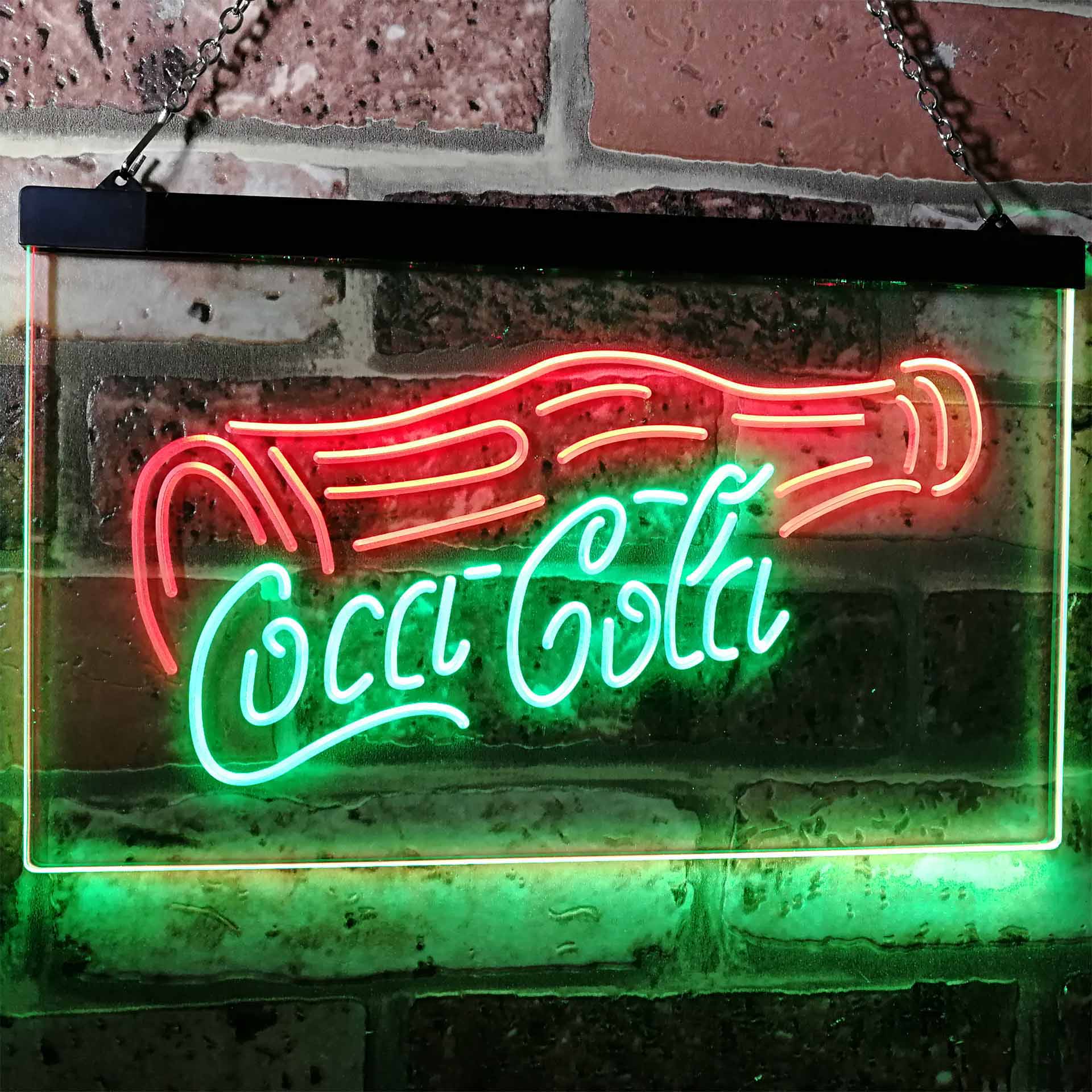 Coca Cola Bottle Drink Bar Neon LED Sign