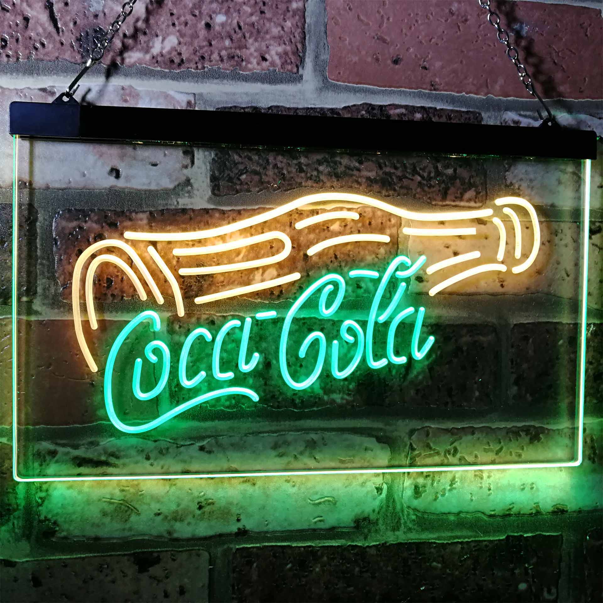 Coca Cola Bottle Drink Bar Neon LED Sign