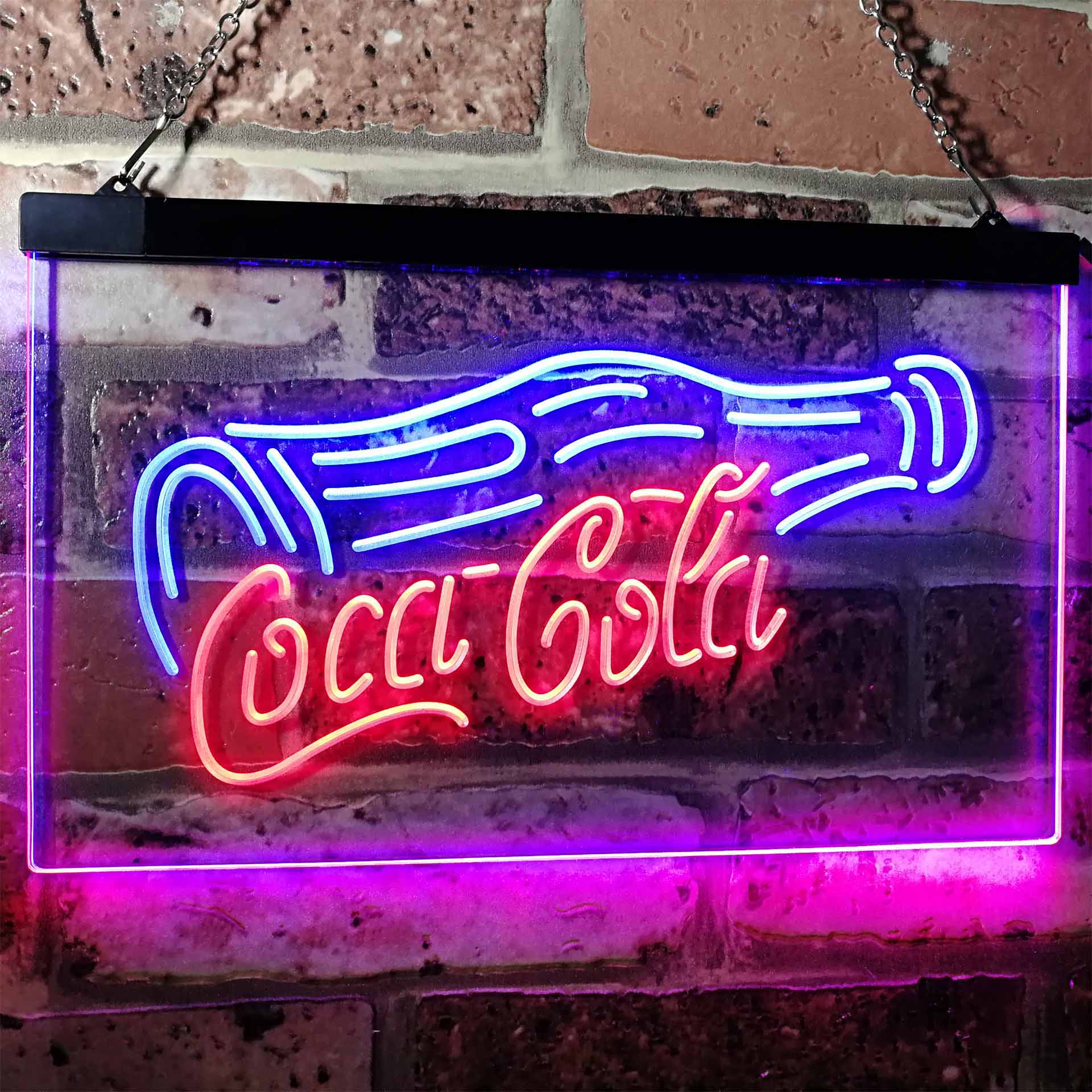 Coca Cola Bottle Drink Bar Neon LED Sign