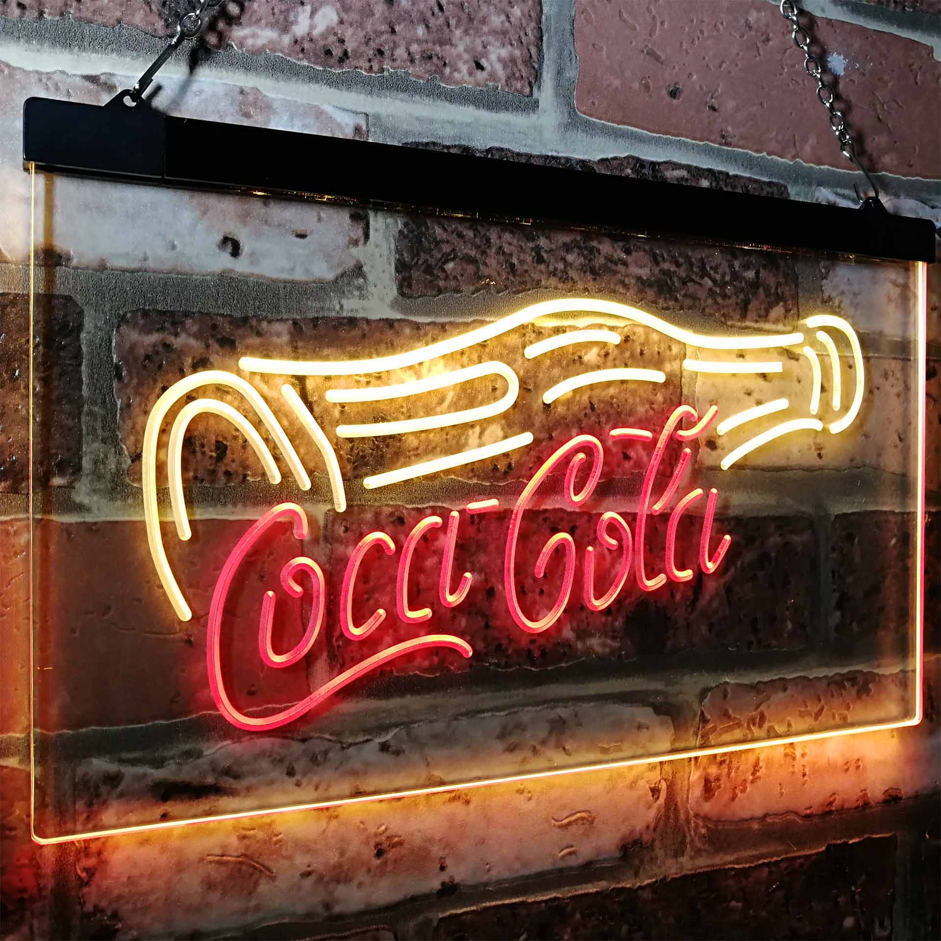 Coca Cola Bottle Drink Bar Neon LED Sign