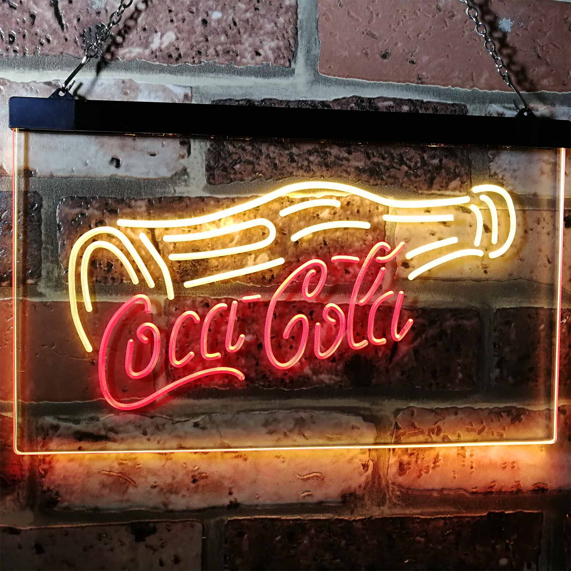 Coca Cola Bottle Drink Bar Neon LED Sign