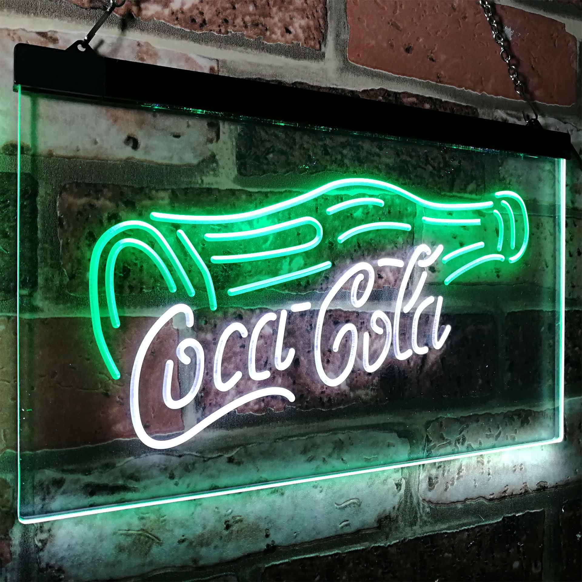 Coca Cola Bottle Drink Bar Neon LED Sign