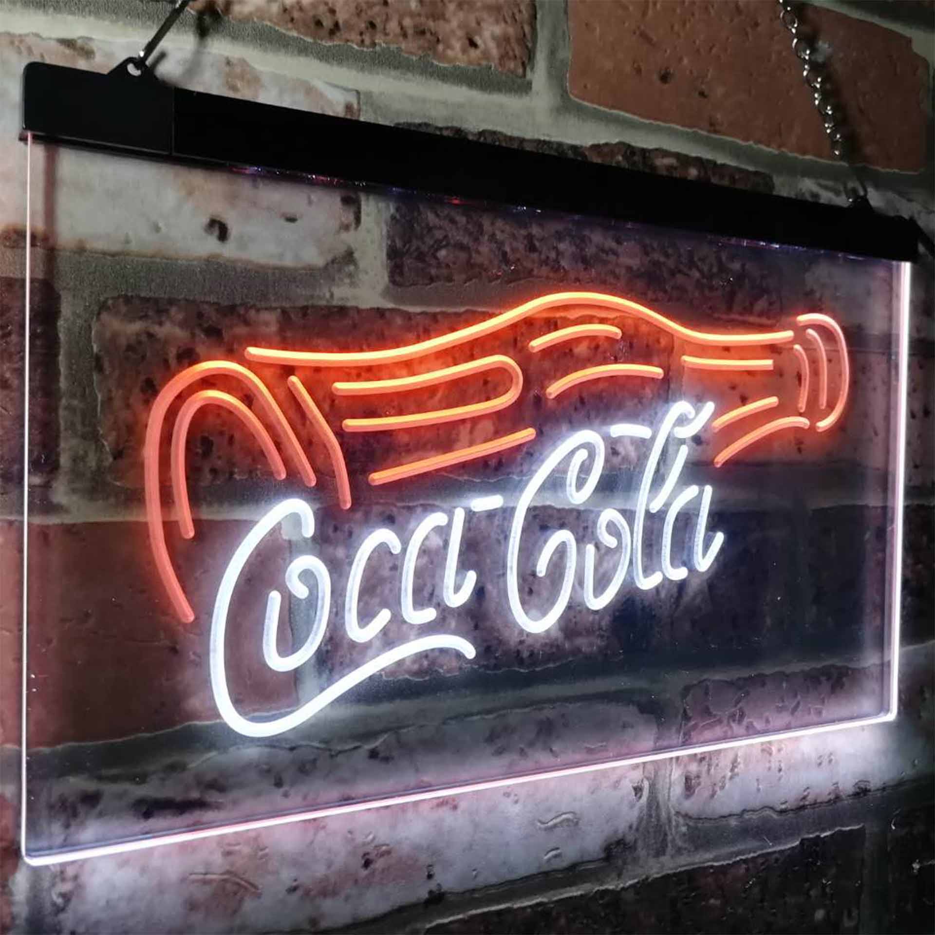 Coca Cola Bottle Drink Bar Neon LED Sign