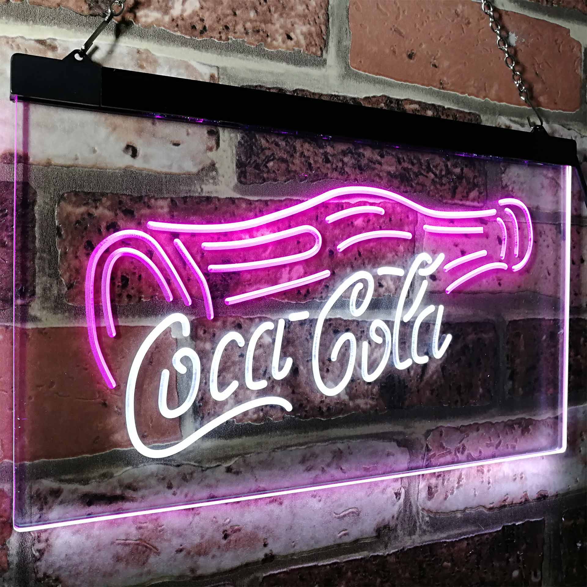 Coca Cola Bottle Drink Bar Neon LED Sign