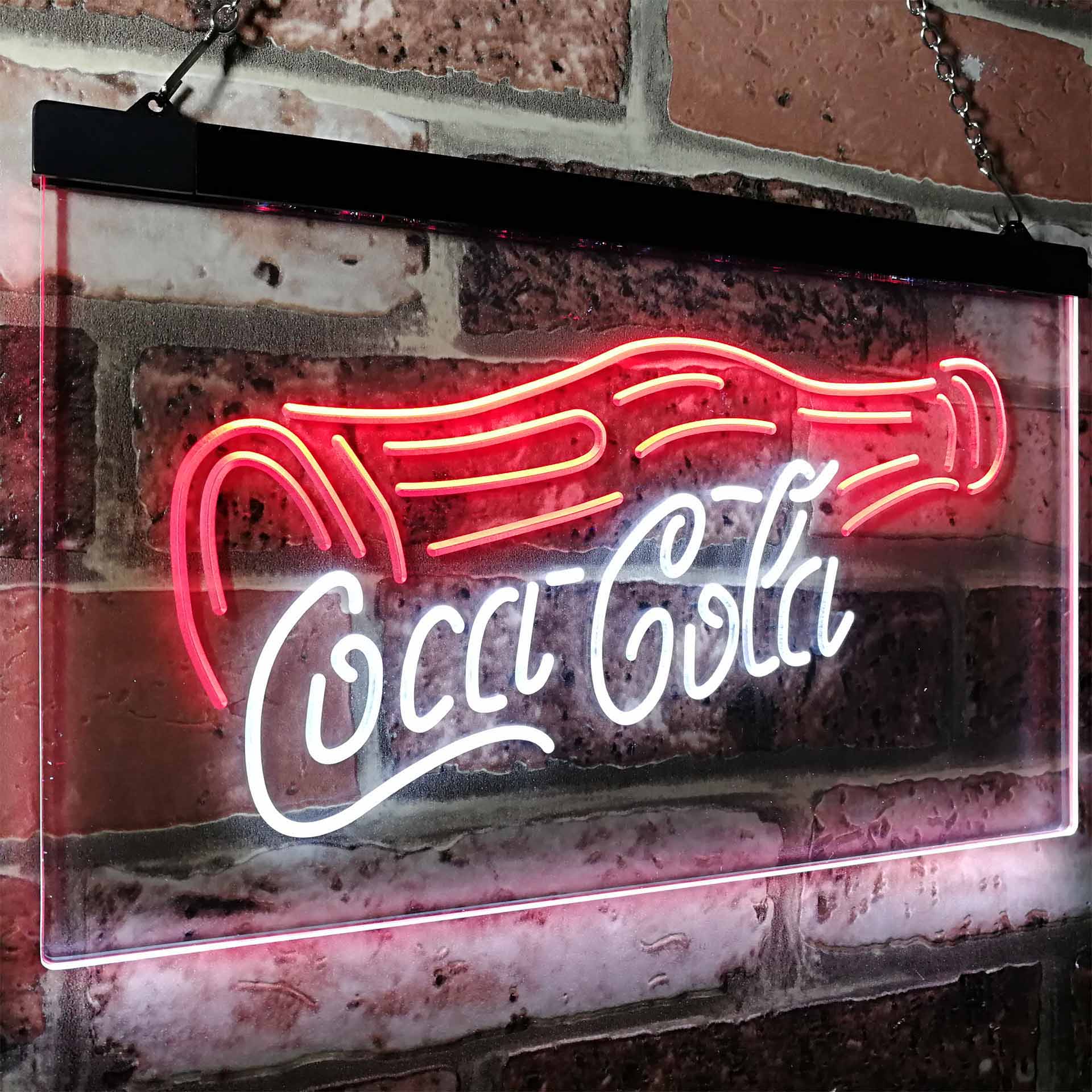 Coca Cola Bottle Drink Bar Neon LED Sign