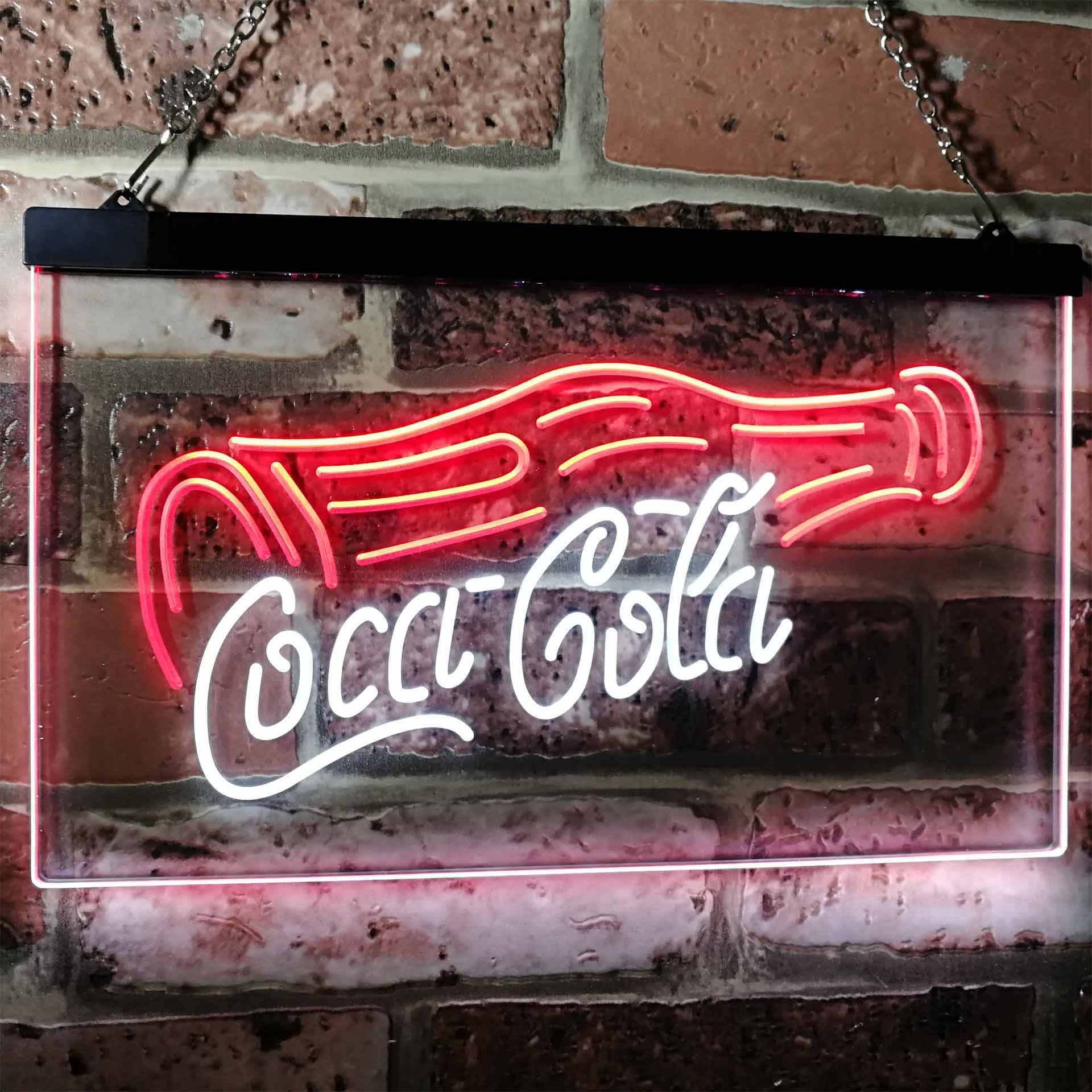 Coca Cola Bottle Drink Bar Neon LED Sign