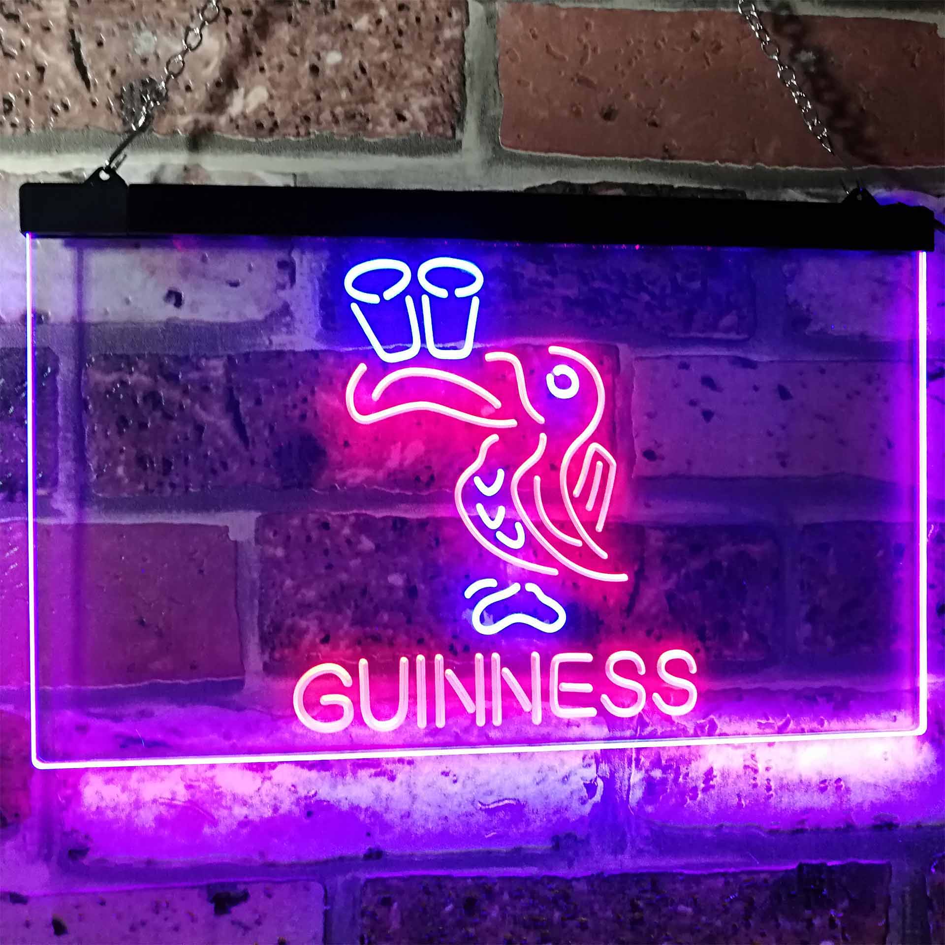 Lovely Day Guinness Beer Toucan Bar Decor Neon LED Sign