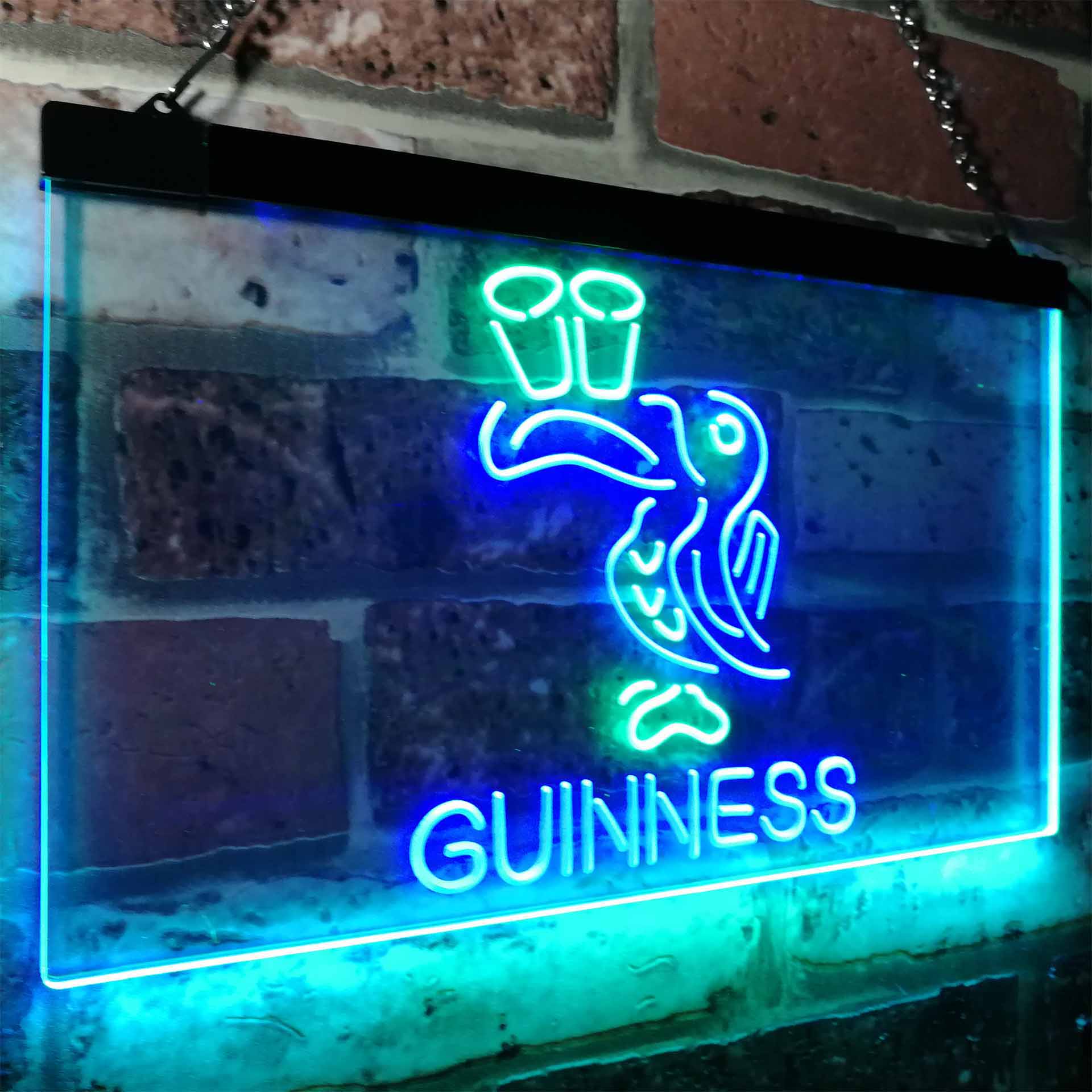 Lovely Day Guinness Beer Toucan Bar Decor Neon LED Sign