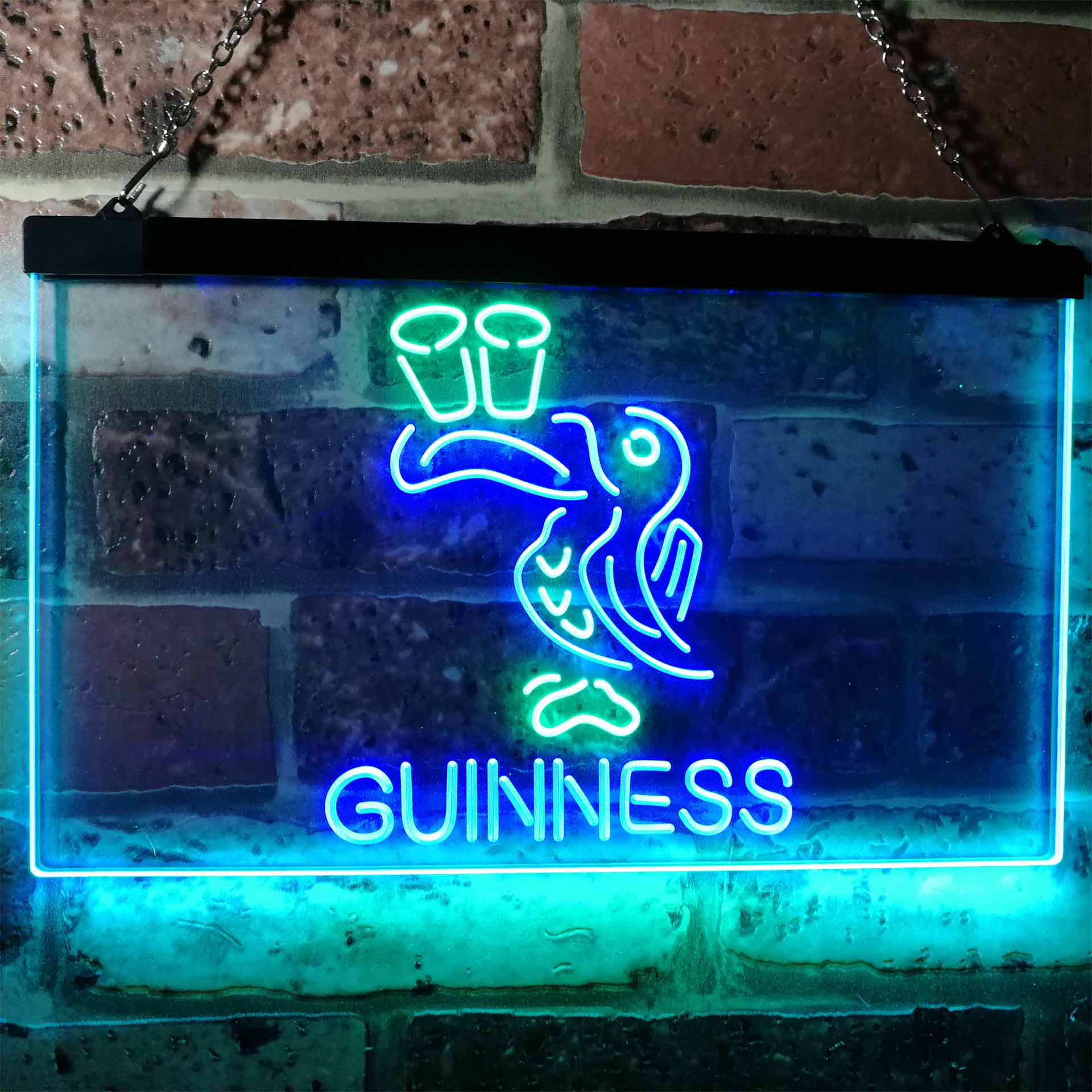 Lovely Day Guinness Beer Toucan Bar Decor Neon LED Sign