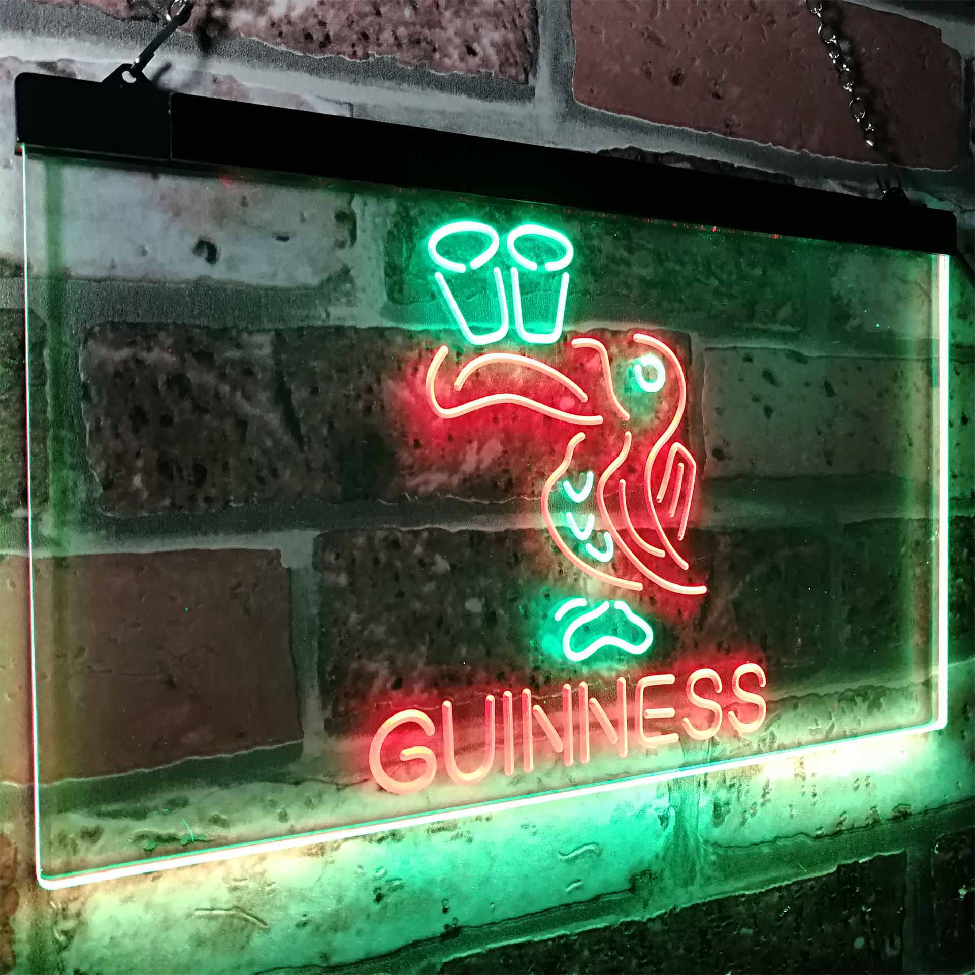 Lovely Day Guinness Beer Toucan Bar Decor Neon LED Sign