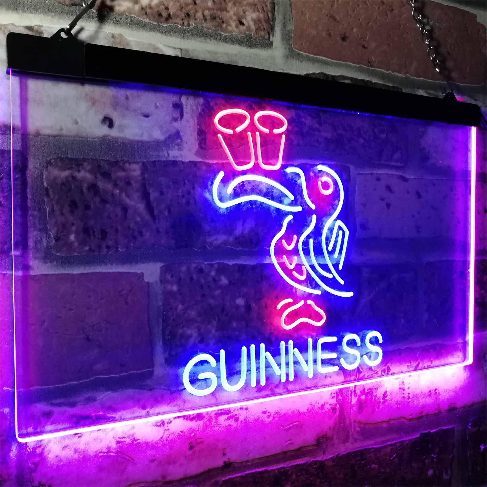 Lovely Day Guinness Beer Toucan Bar Decor Neon LED Sign