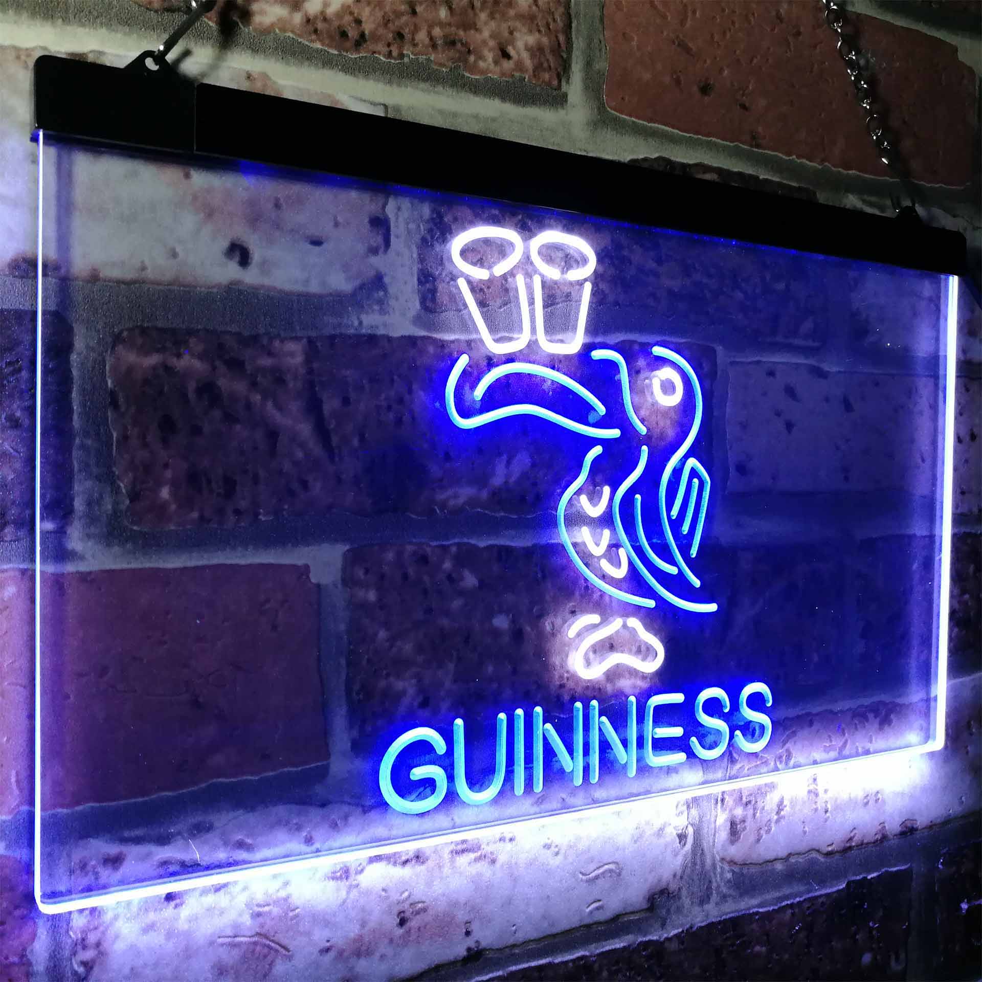 Lovely Day Guinness Beer Toucan Bar Decor Neon LED Sign