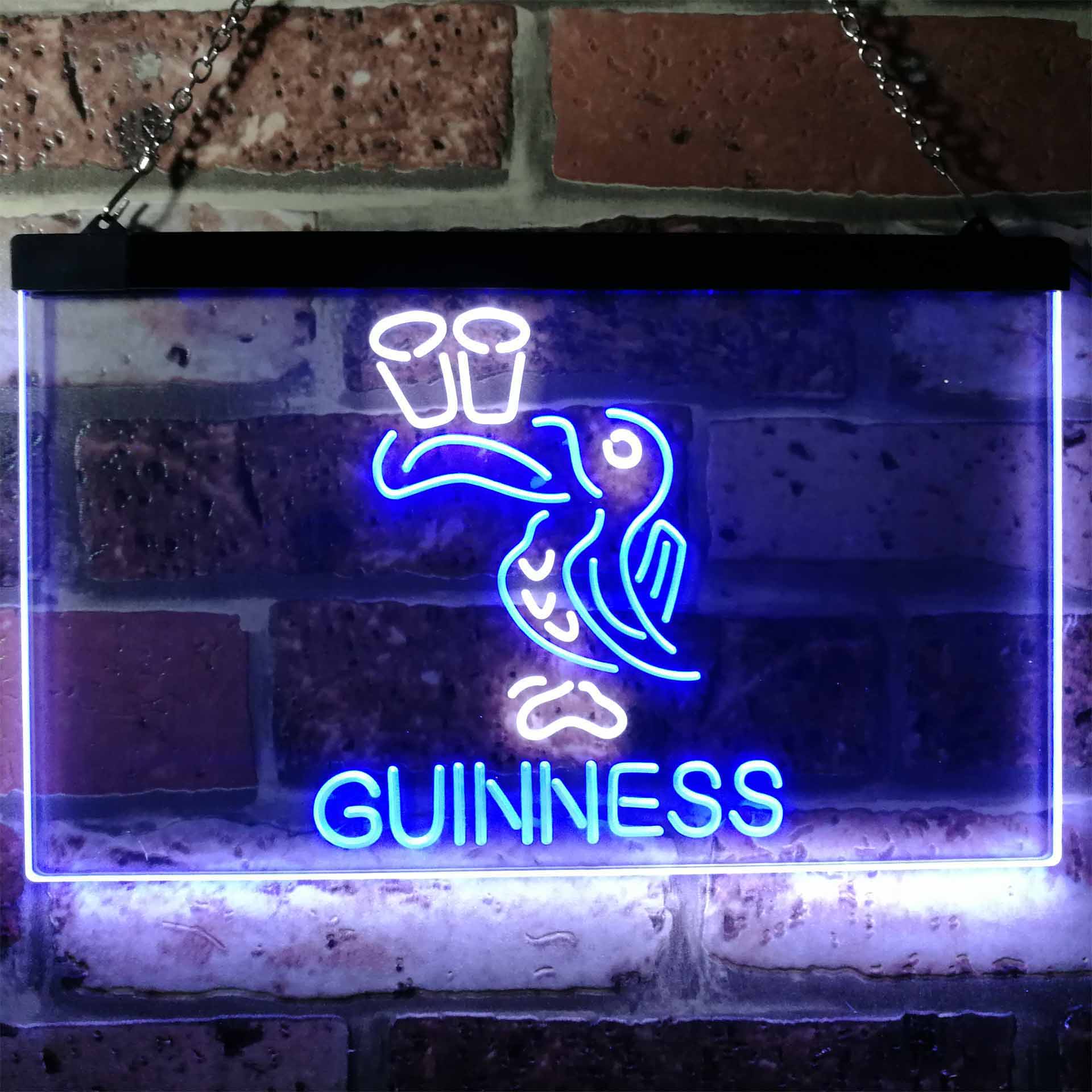 Lovely Day Guinness Beer Toucan Bar Decor Neon LED Sign