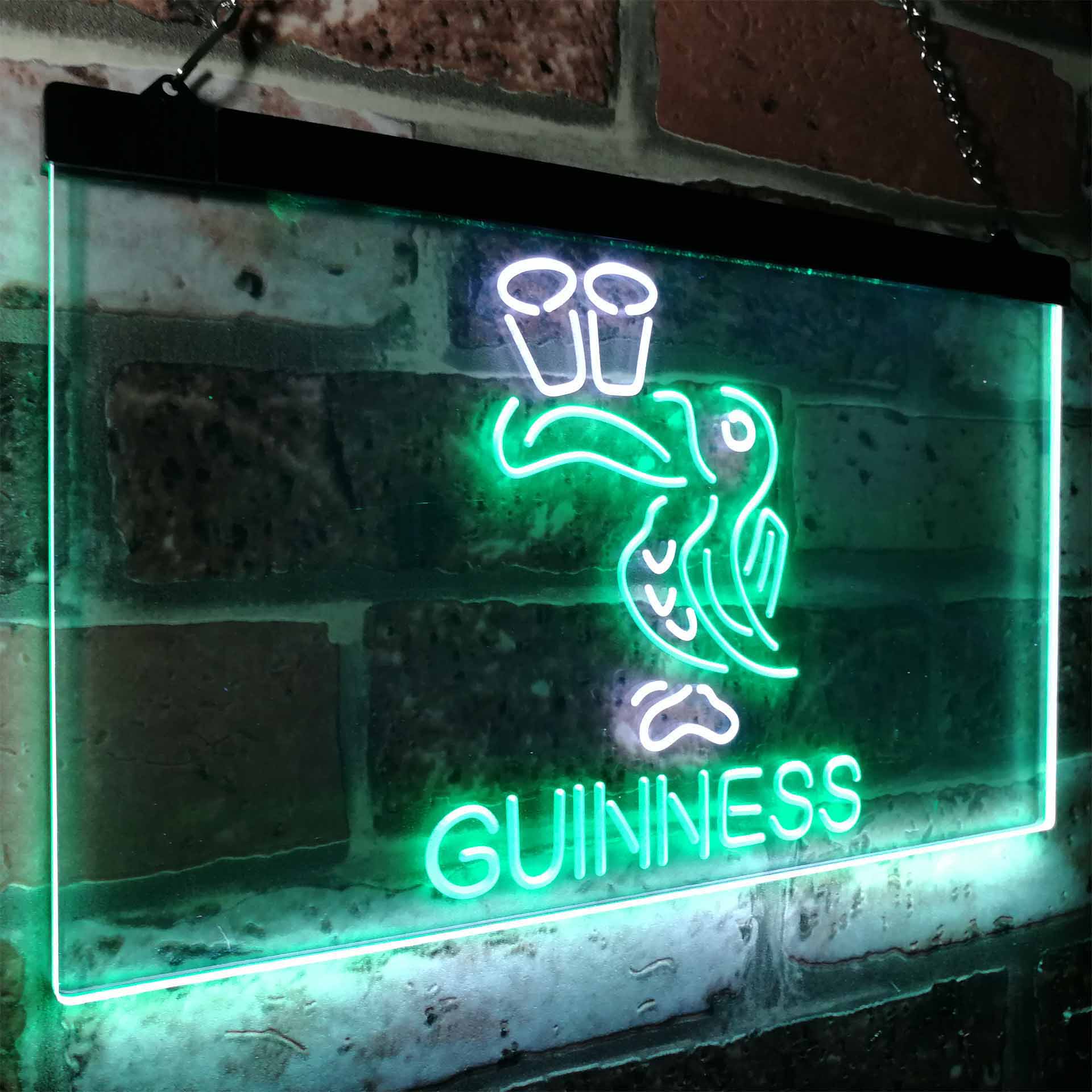 Lovely Day Guinness Beer Toucan Bar Decor Neon LED Sign