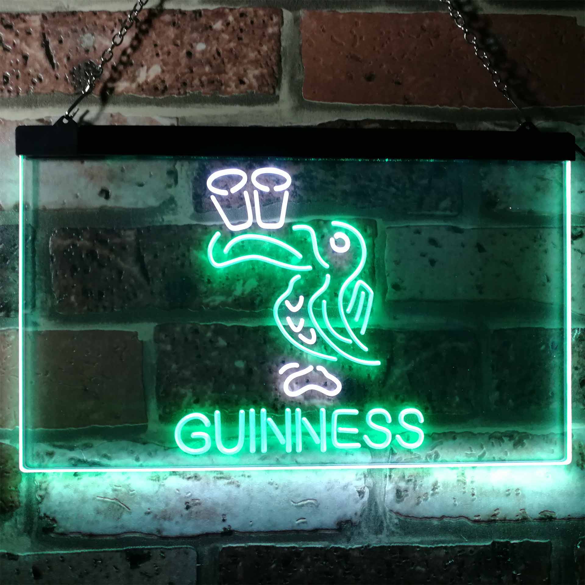 Lovely Day Guinness Beer Toucan Bar Decor Neon LED Sign