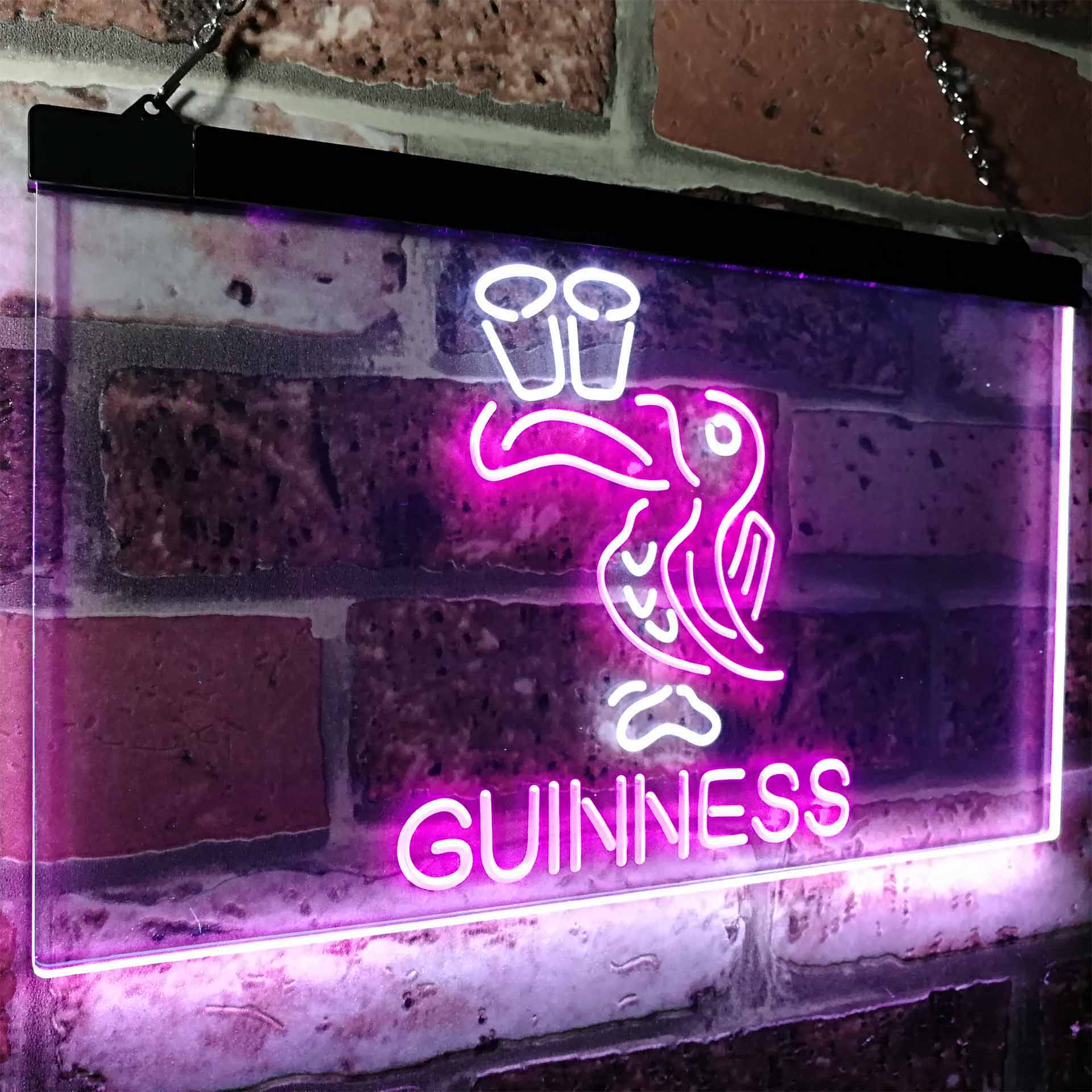 Lovely Day Guinness Beer Toucan Bar Decor Neon LED Sign