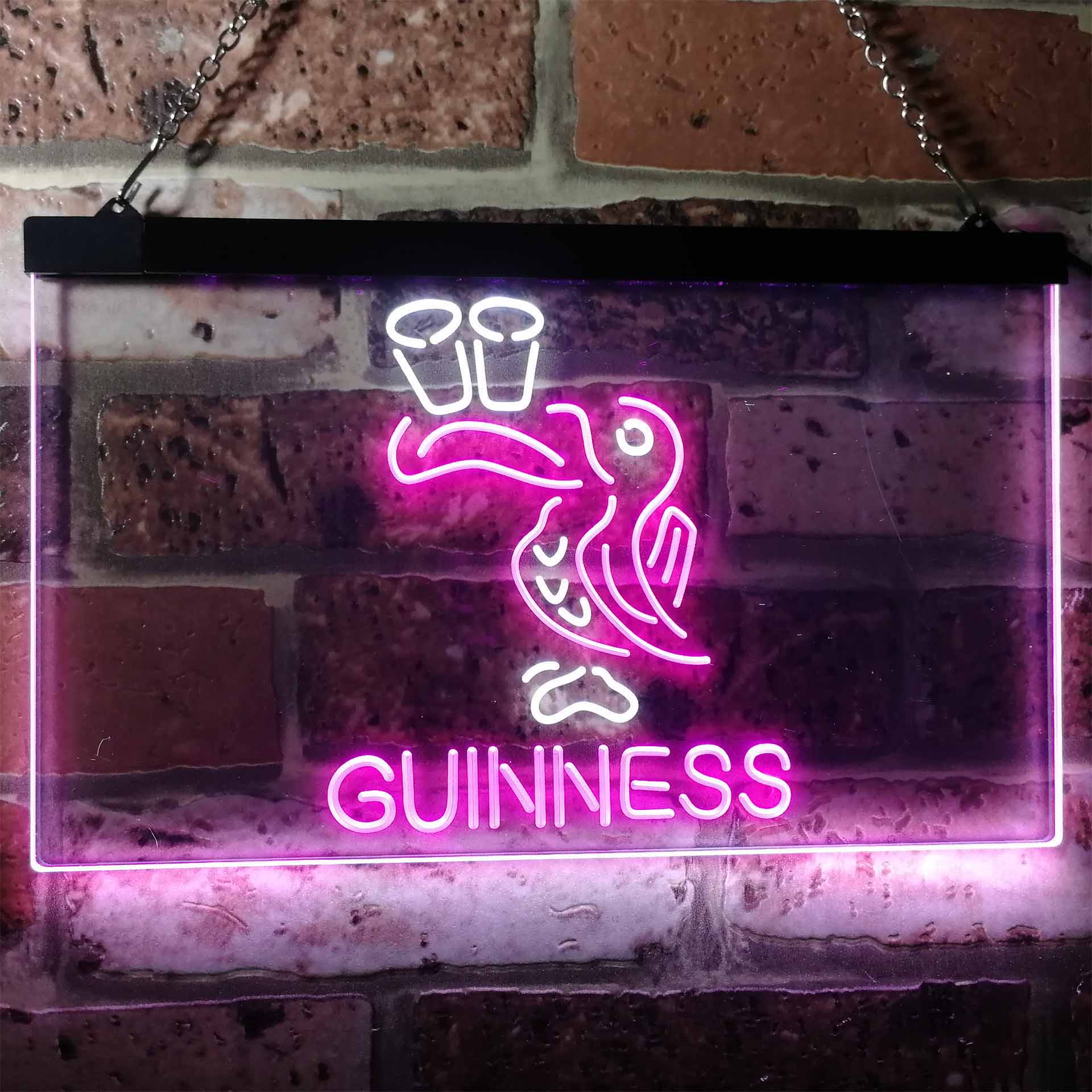 Lovely Day Guinness Beer Toucan Bar Decor Neon LED Sign