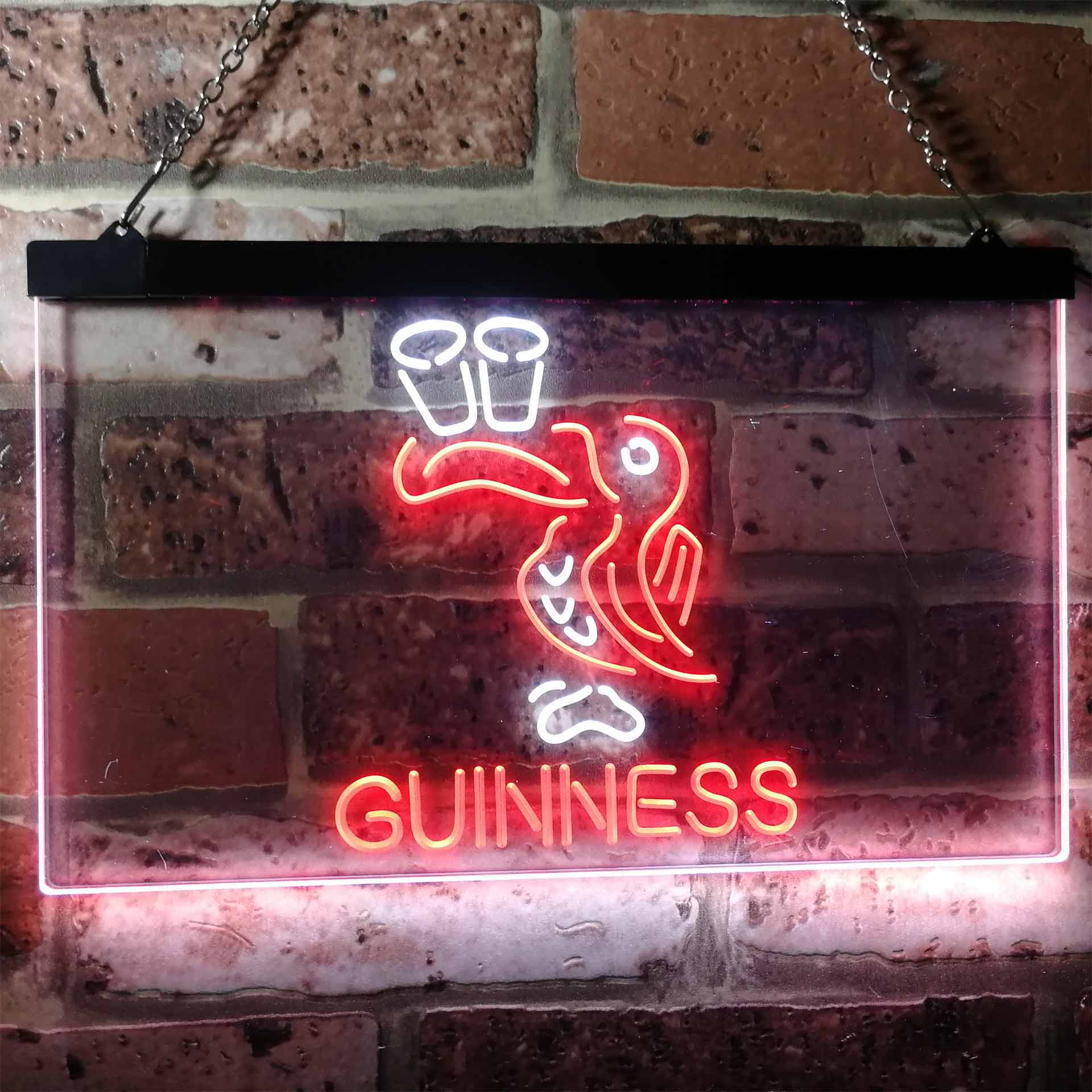 Lovely Day Guinness Beer Toucan Bar Decor Neon LED Sign