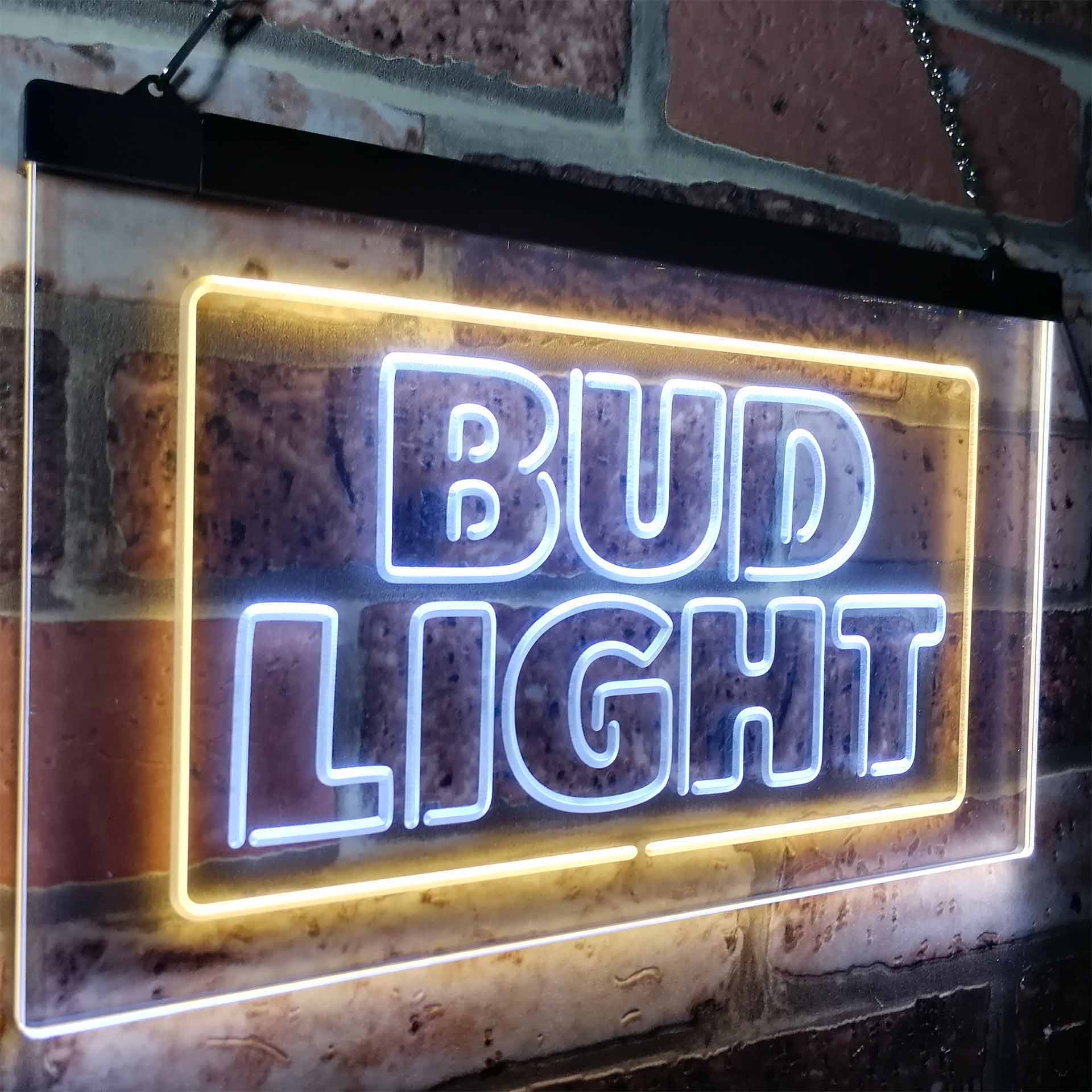 Bud Light New Beer Bar Neon LED Sign