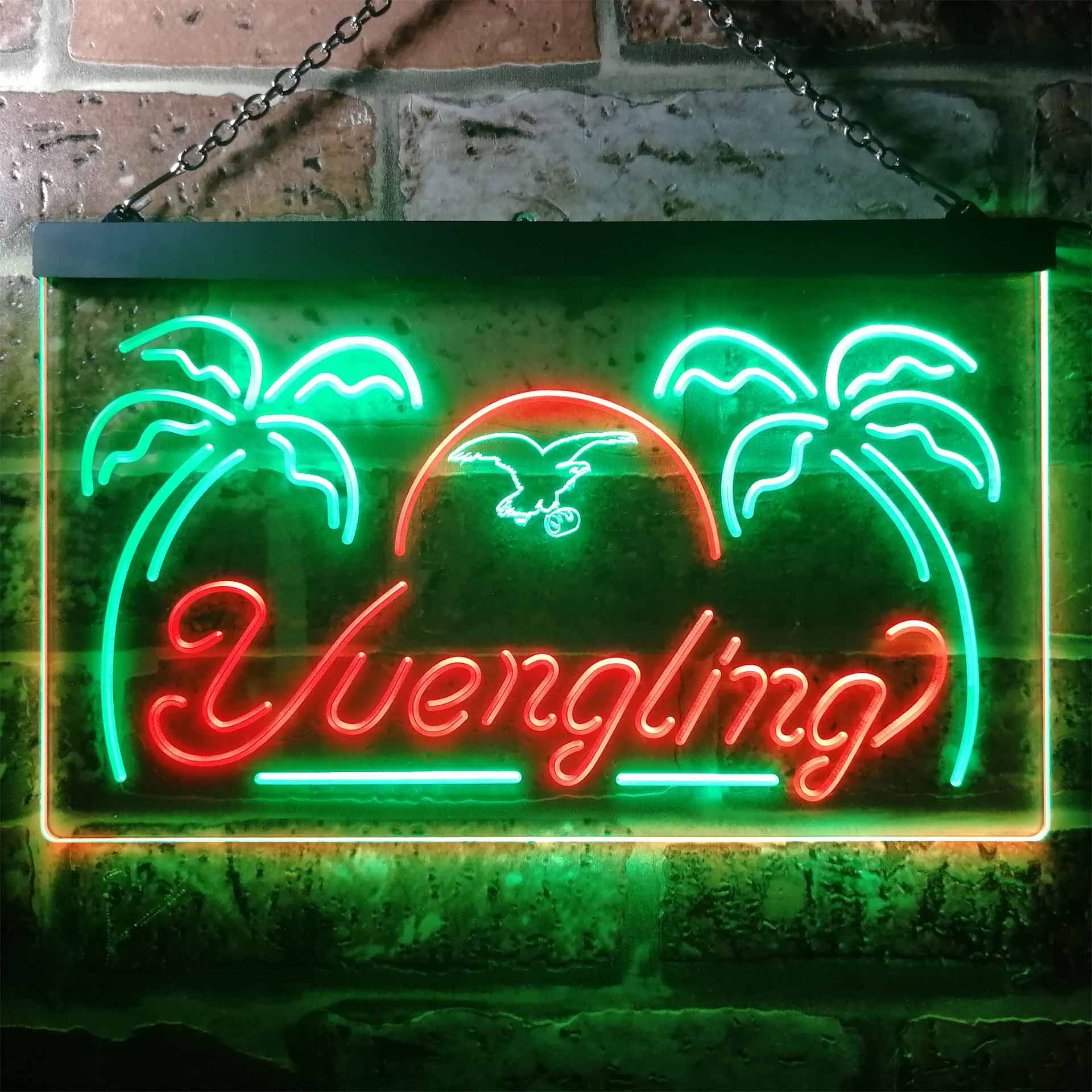 Larger Yuengling Lager Eagle Beer Bar Neon LED Sign