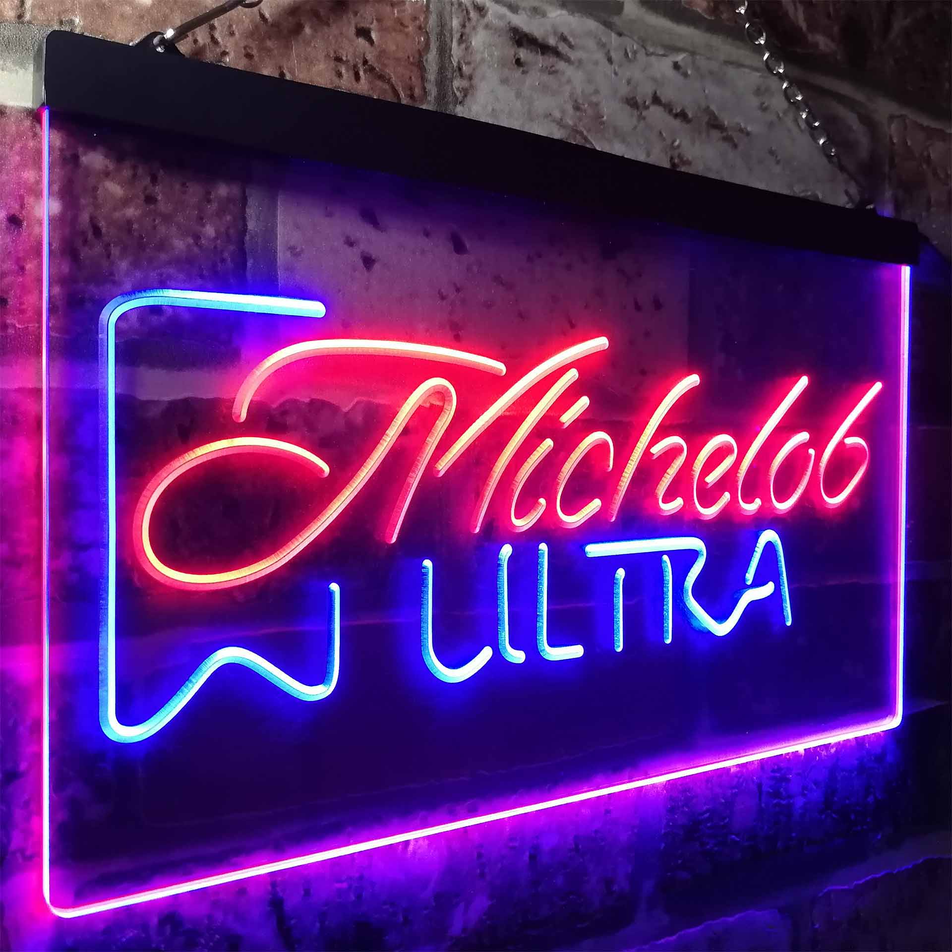 Michelob Ultra Superior Light Beer Neon LED Sign