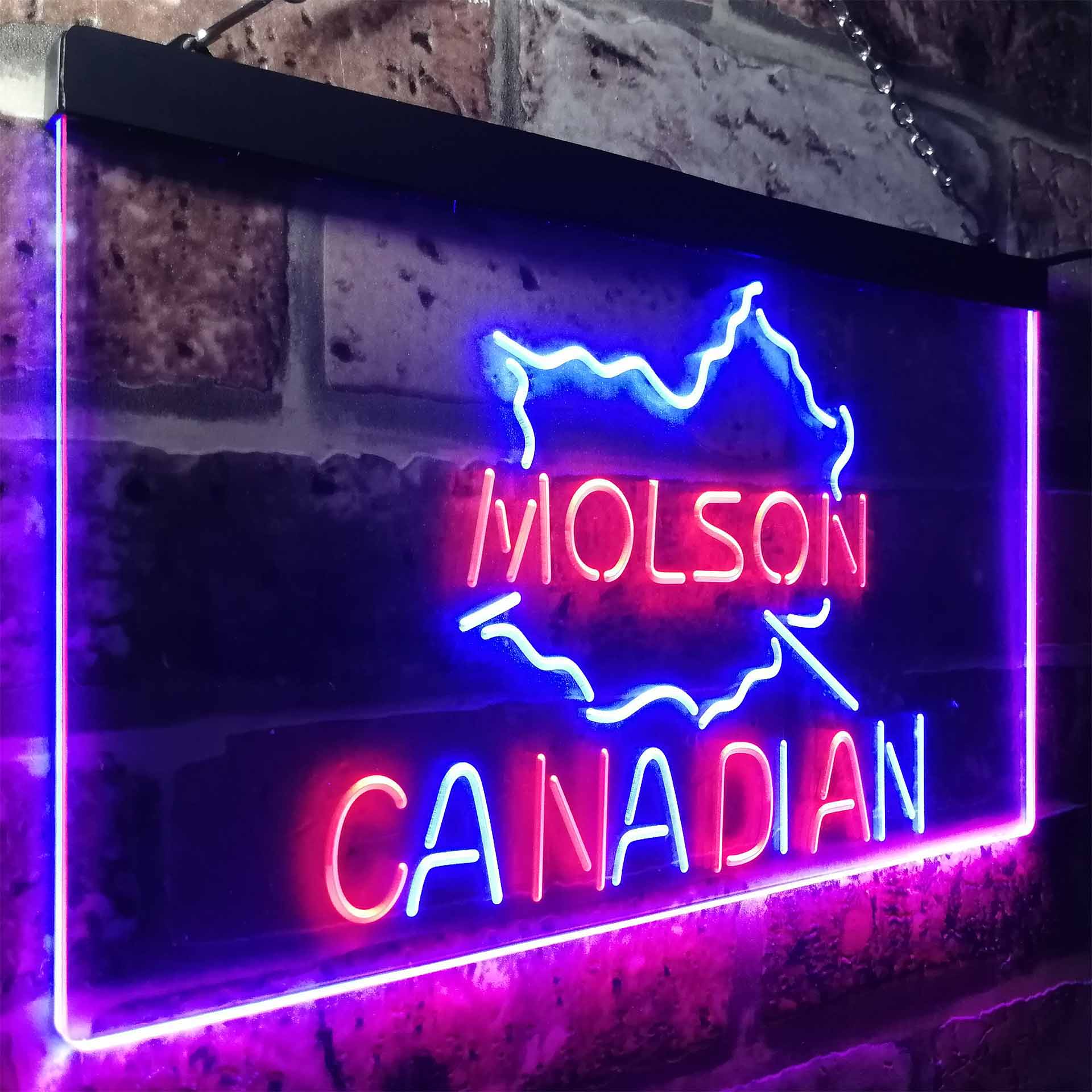 Molson Canadian Beer Bar Neon LED Sign