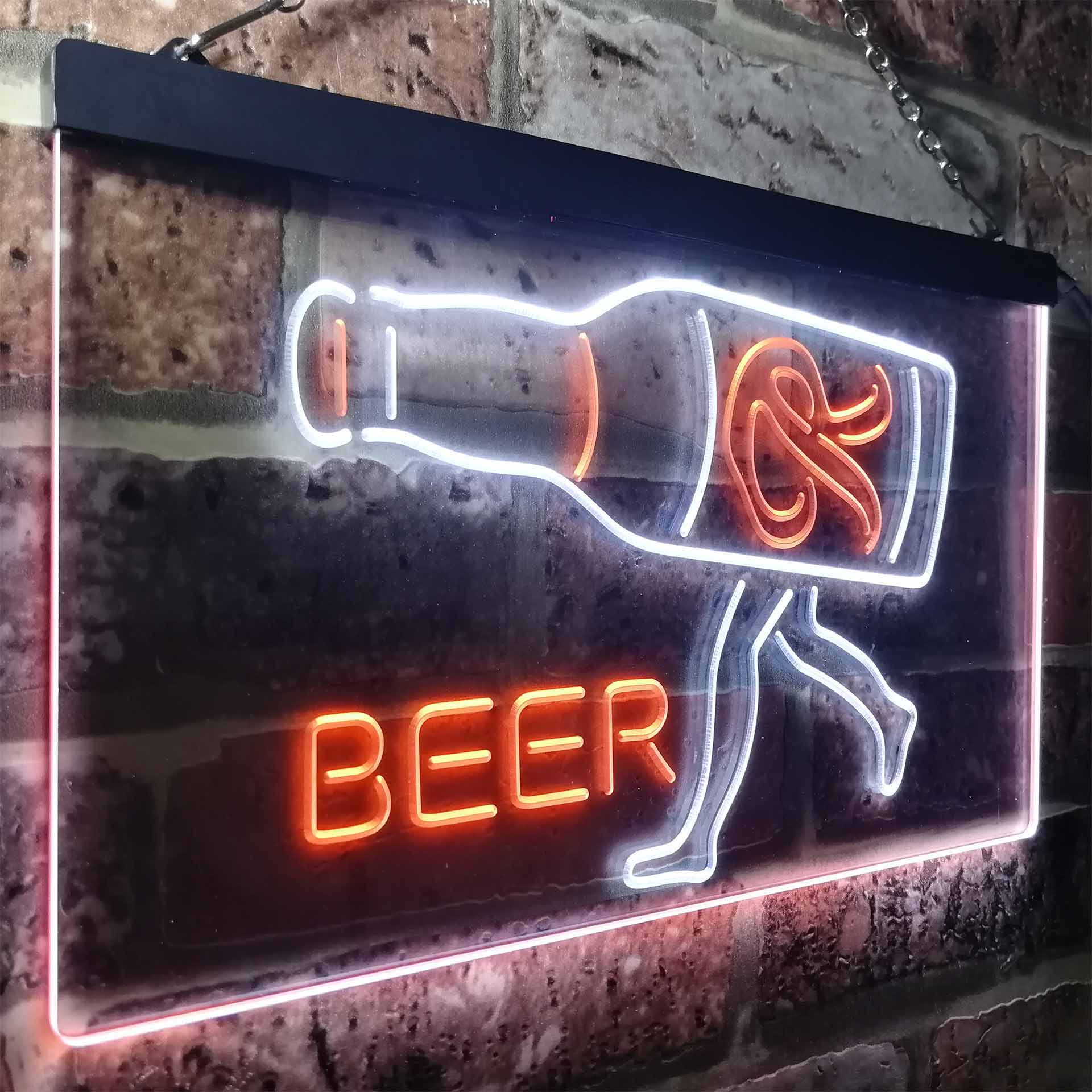 Rainier Beer Garage Man Cave Bar Neon LED Sign