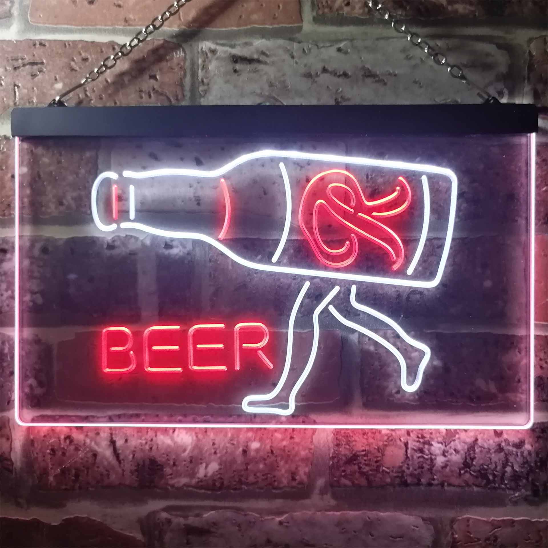 Rainier Beer Garage Man Cave Bar Neon LED Sign