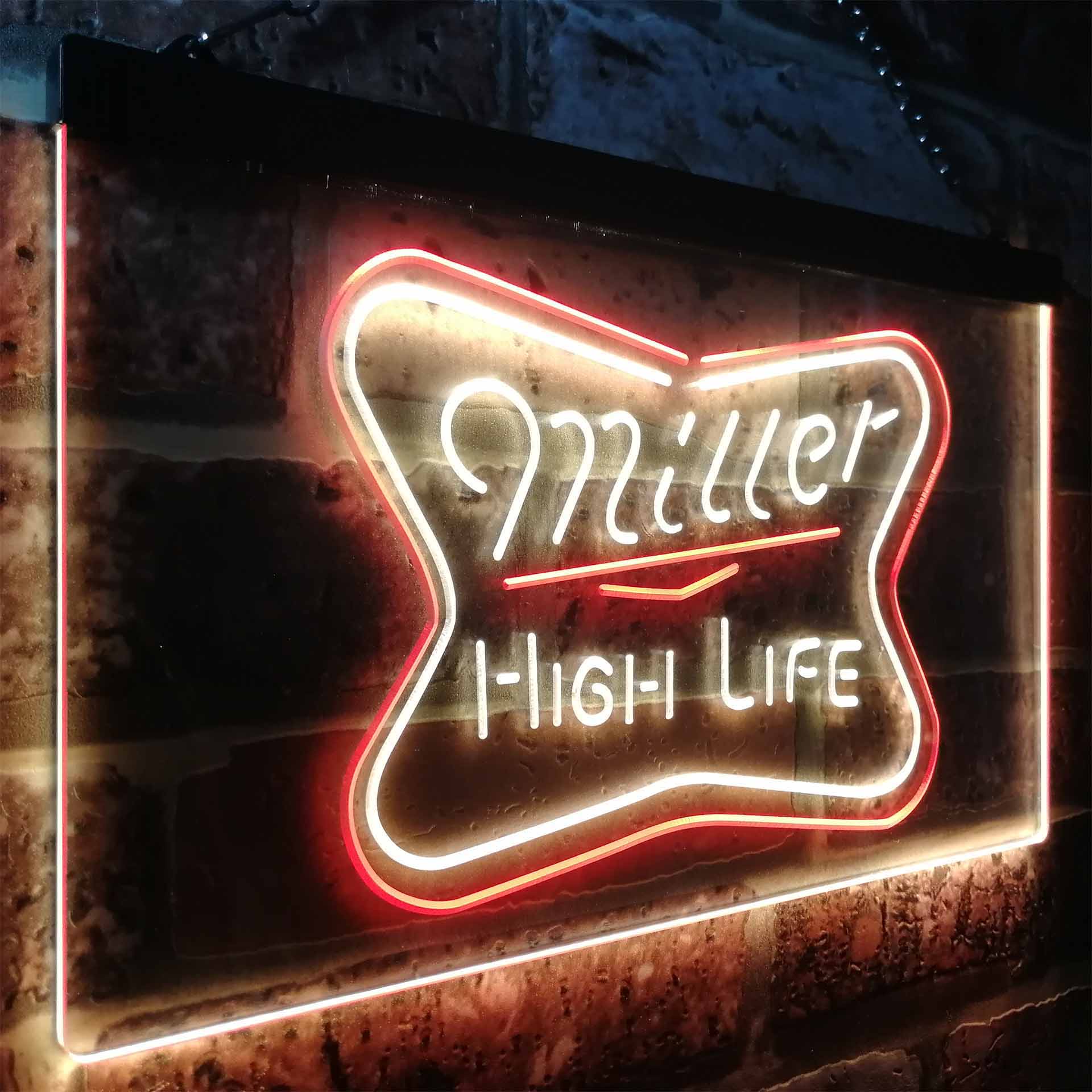 Miller High Life Beer Neon LED Sign