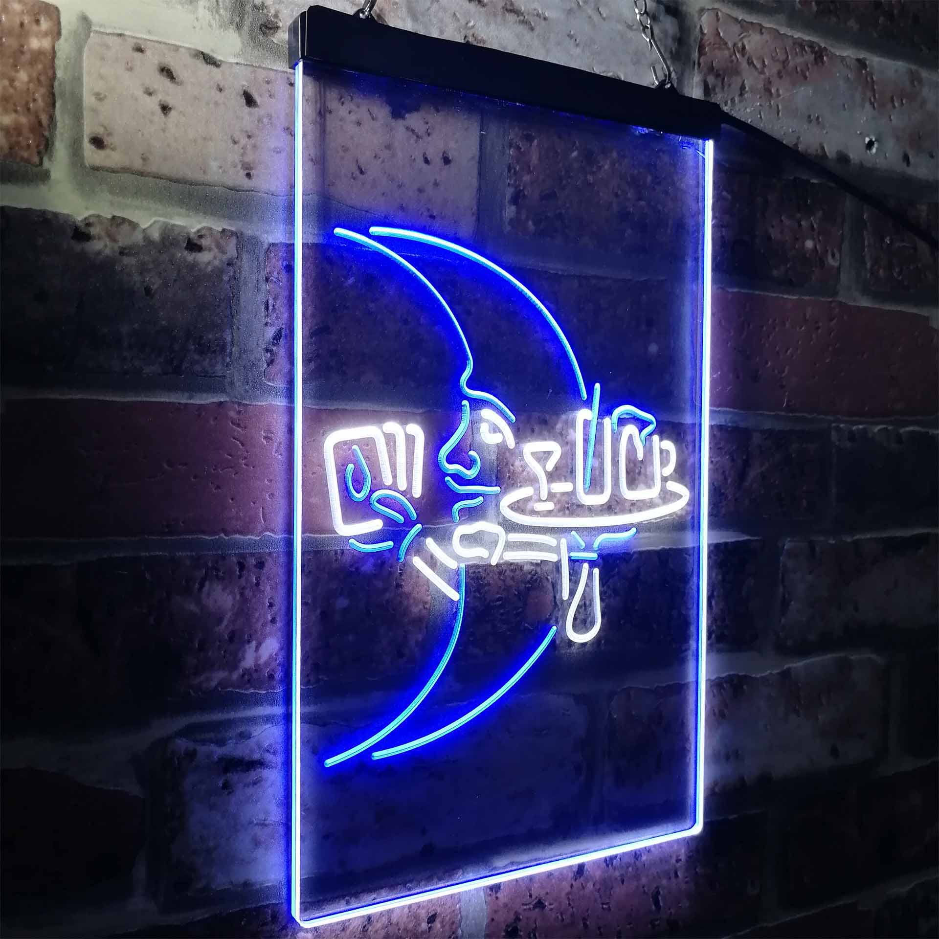 Blue Moon Beer Neon LED Sign