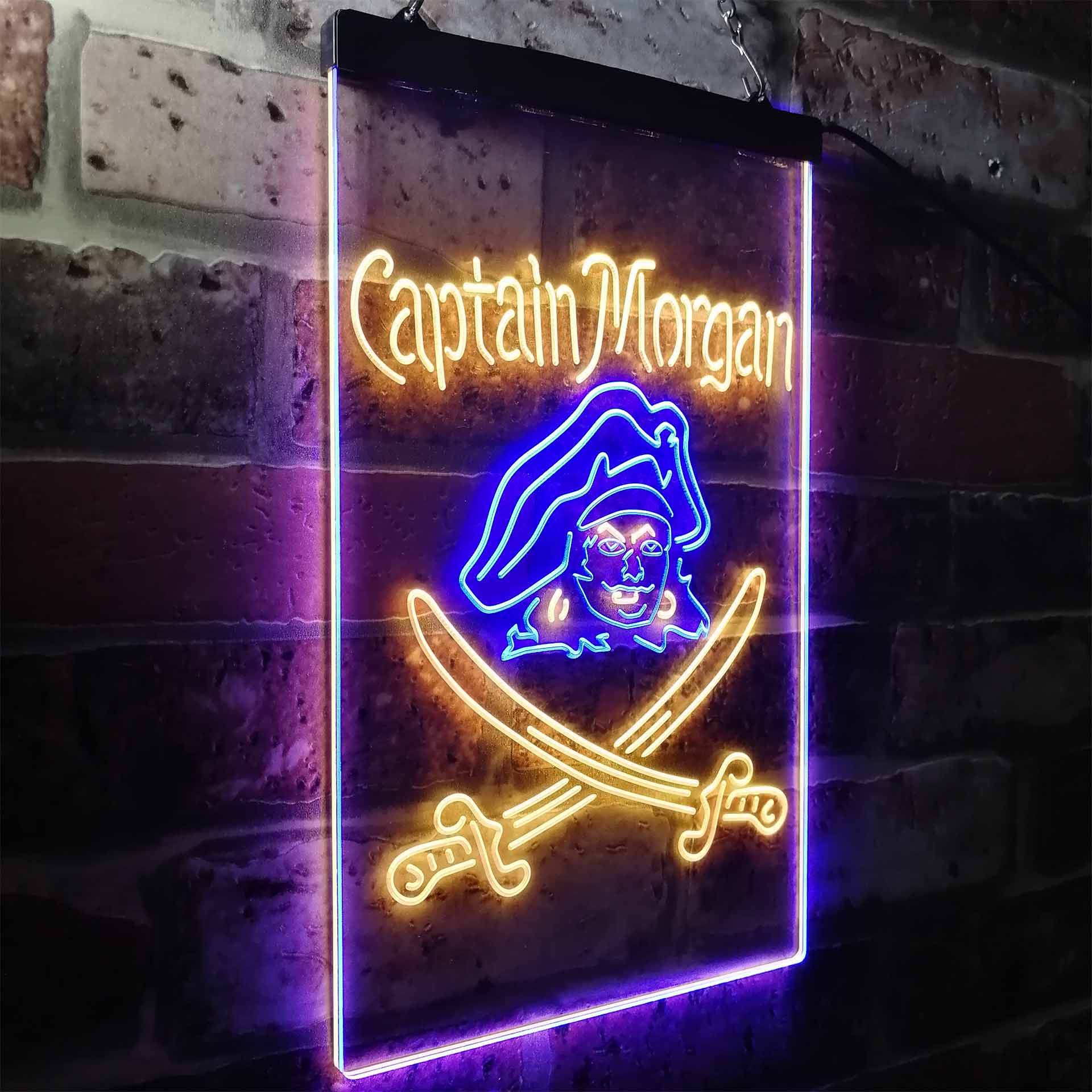 Captain Morgan Rum Bar Neon LED Sign