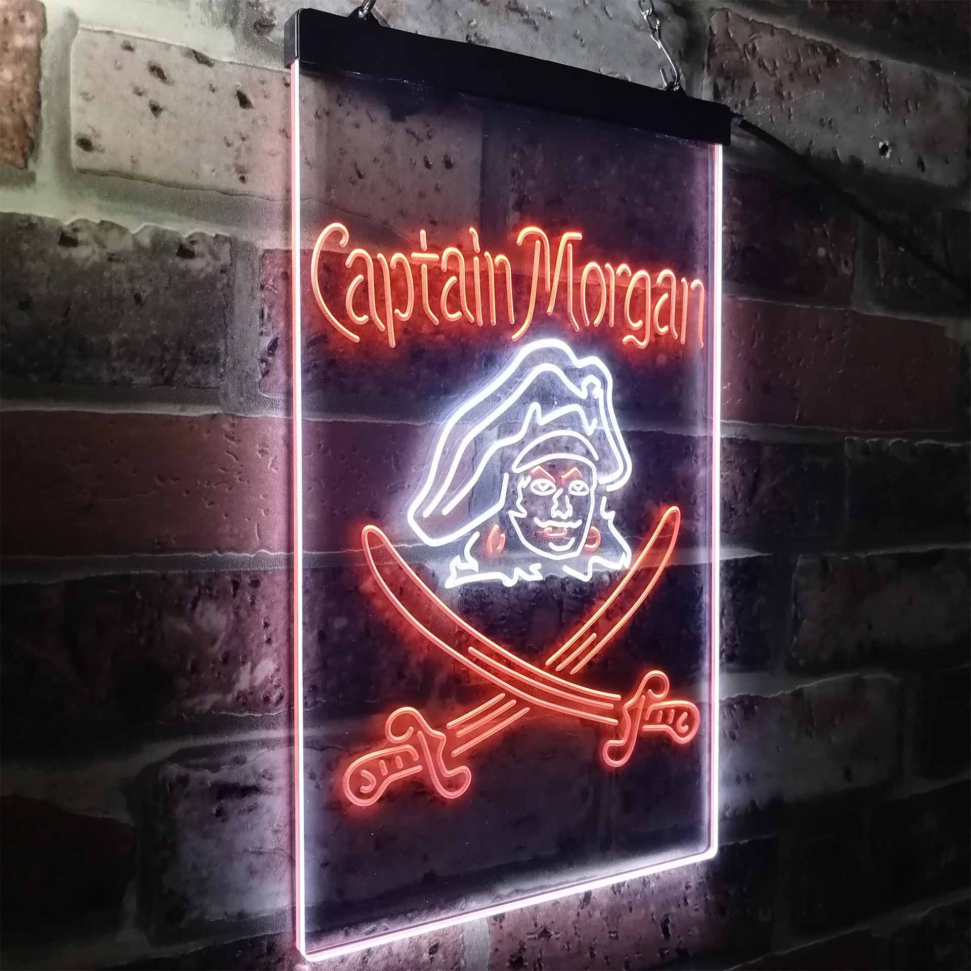 Captain Morgan Rum Bar Neon LED Sign