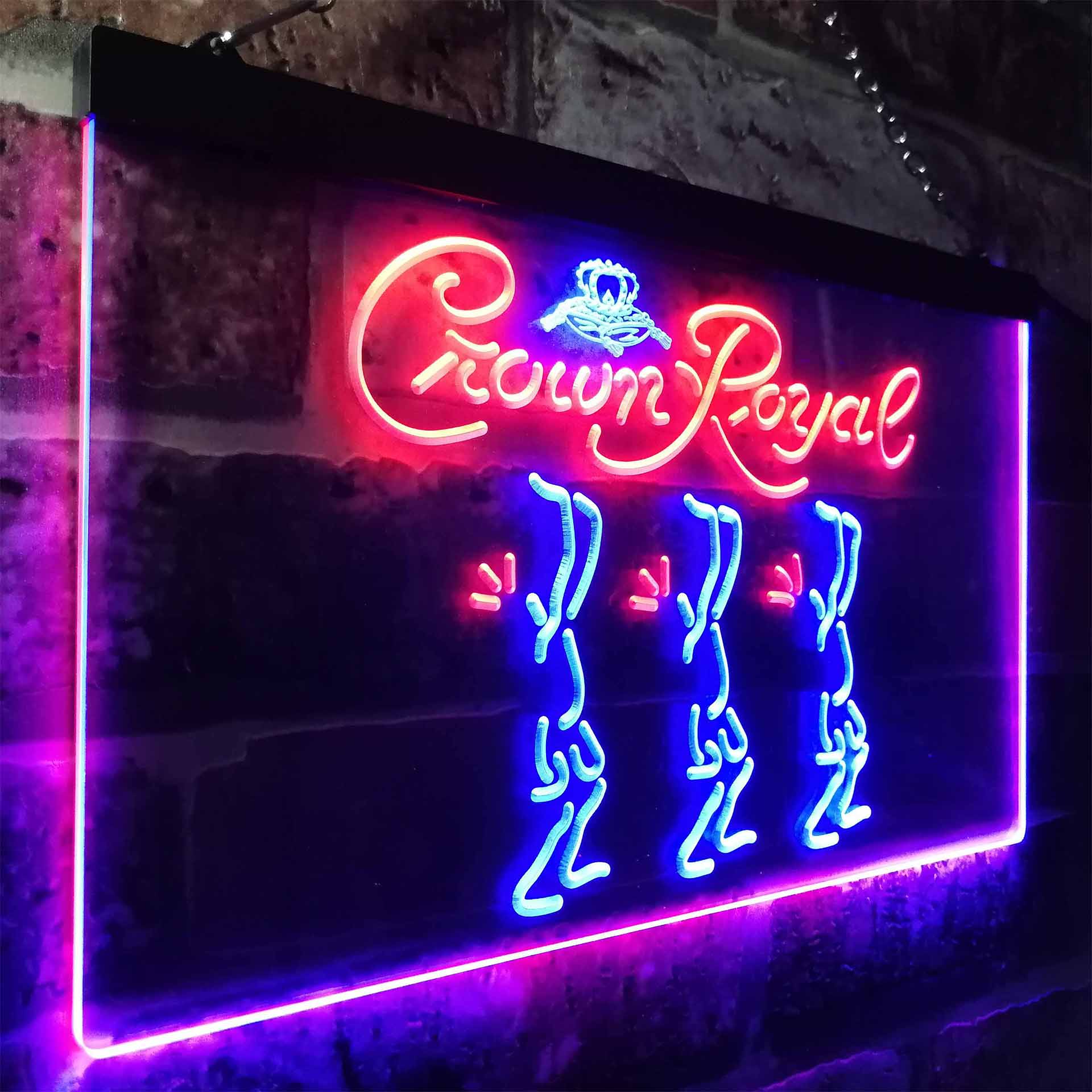 Crown Royal Beer Neon LED Sign