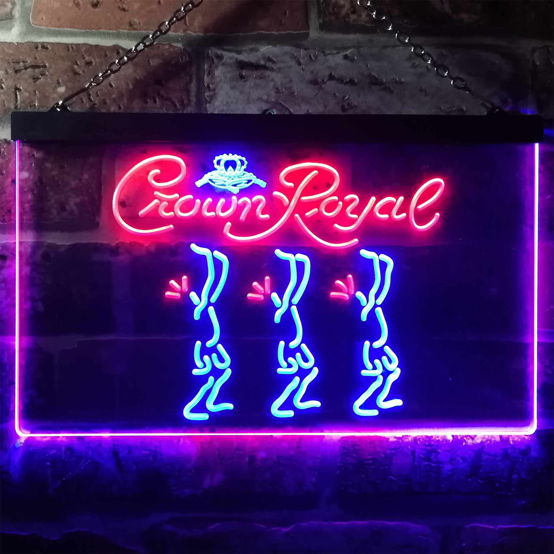 Crown Royal Beer Neon LED Sign